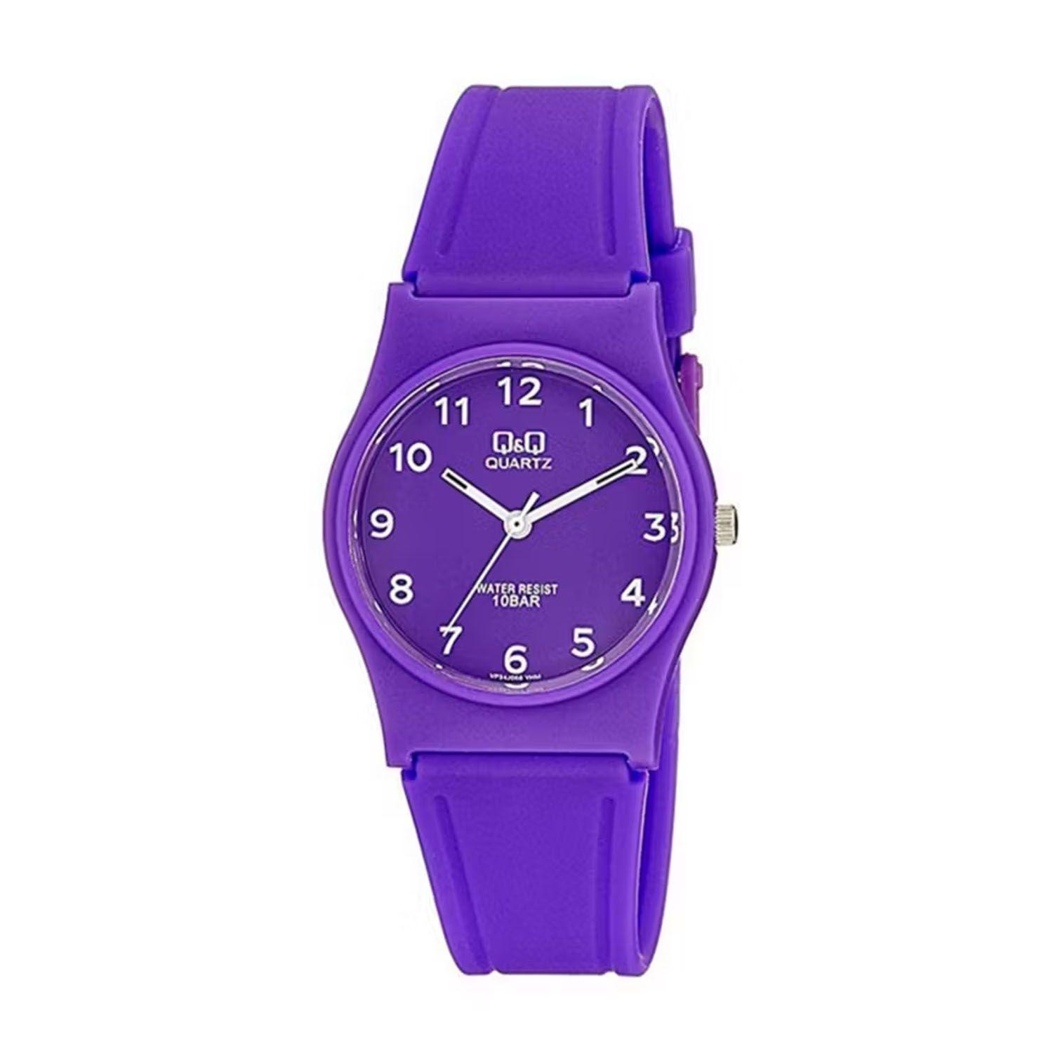 Reloj Q&Q Resina - Color Lila-0