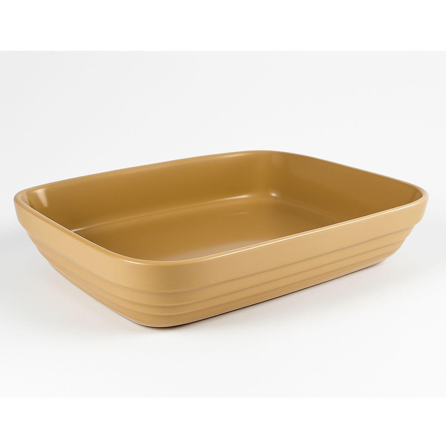Fuente de Cerámica p/horno tipo Gres-P-0002-BE-3
