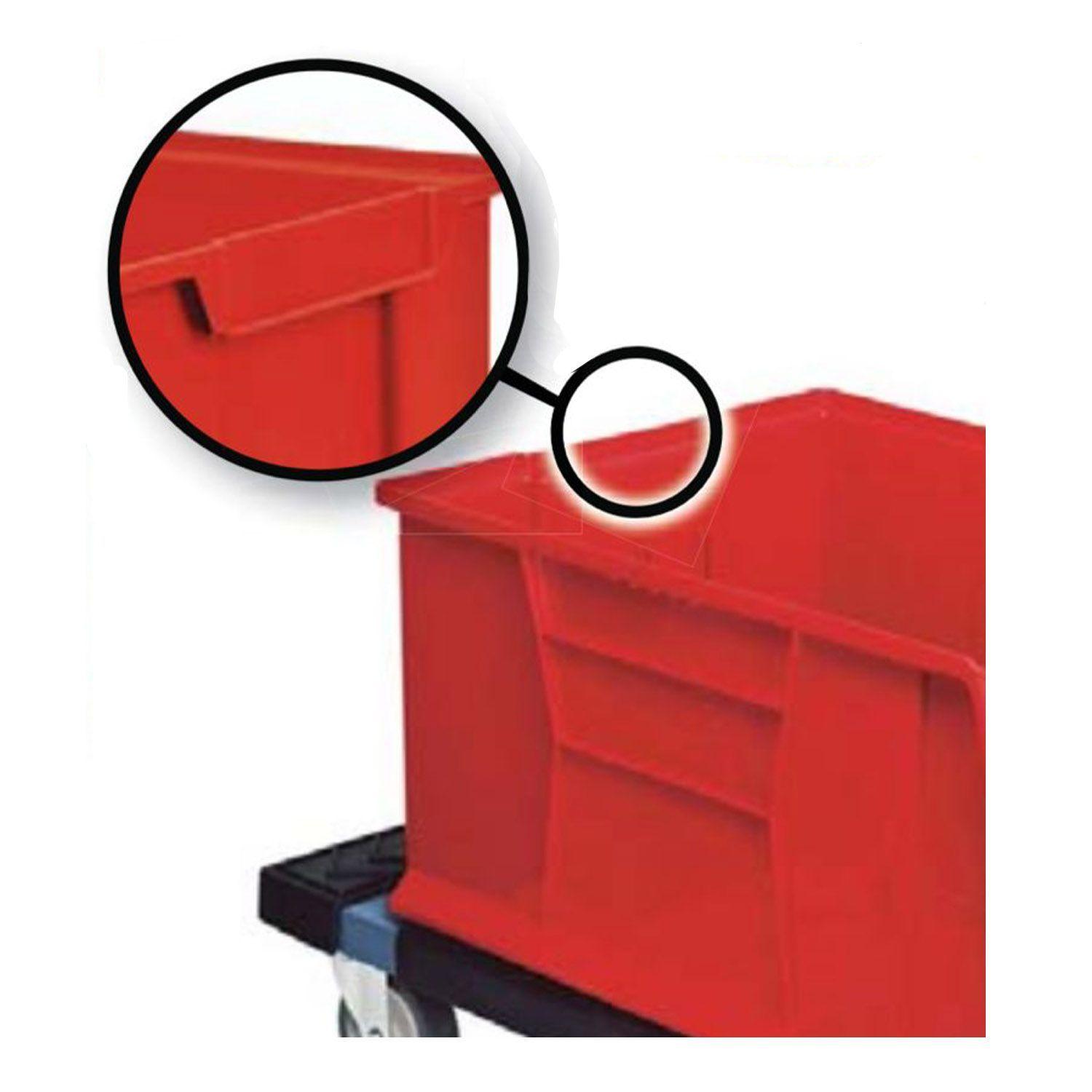 Caja Organizadora Qus955 Apilable 60 6x46 3x30 4cm Azul-2