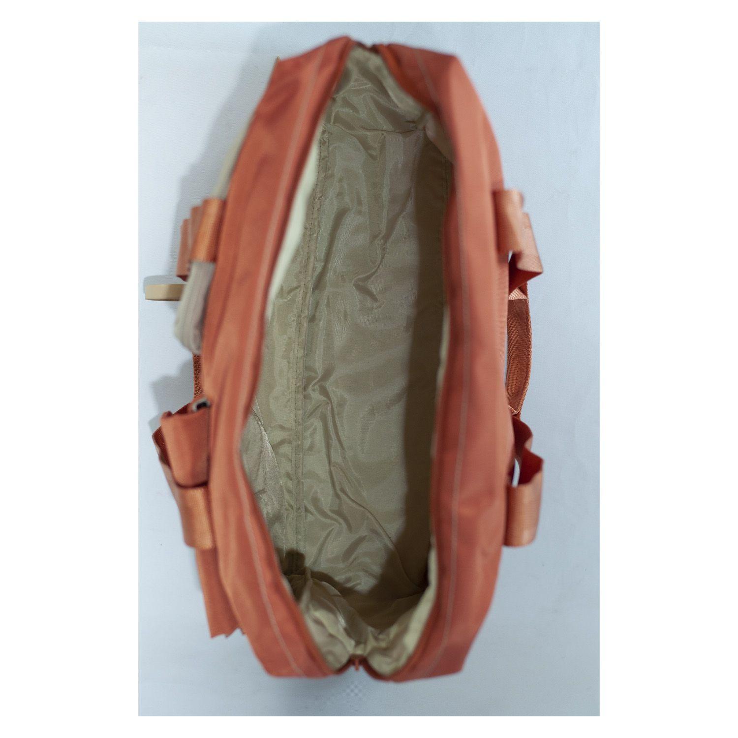 Cartera de Hombro Sergio Tacchini bicolor naranja-3