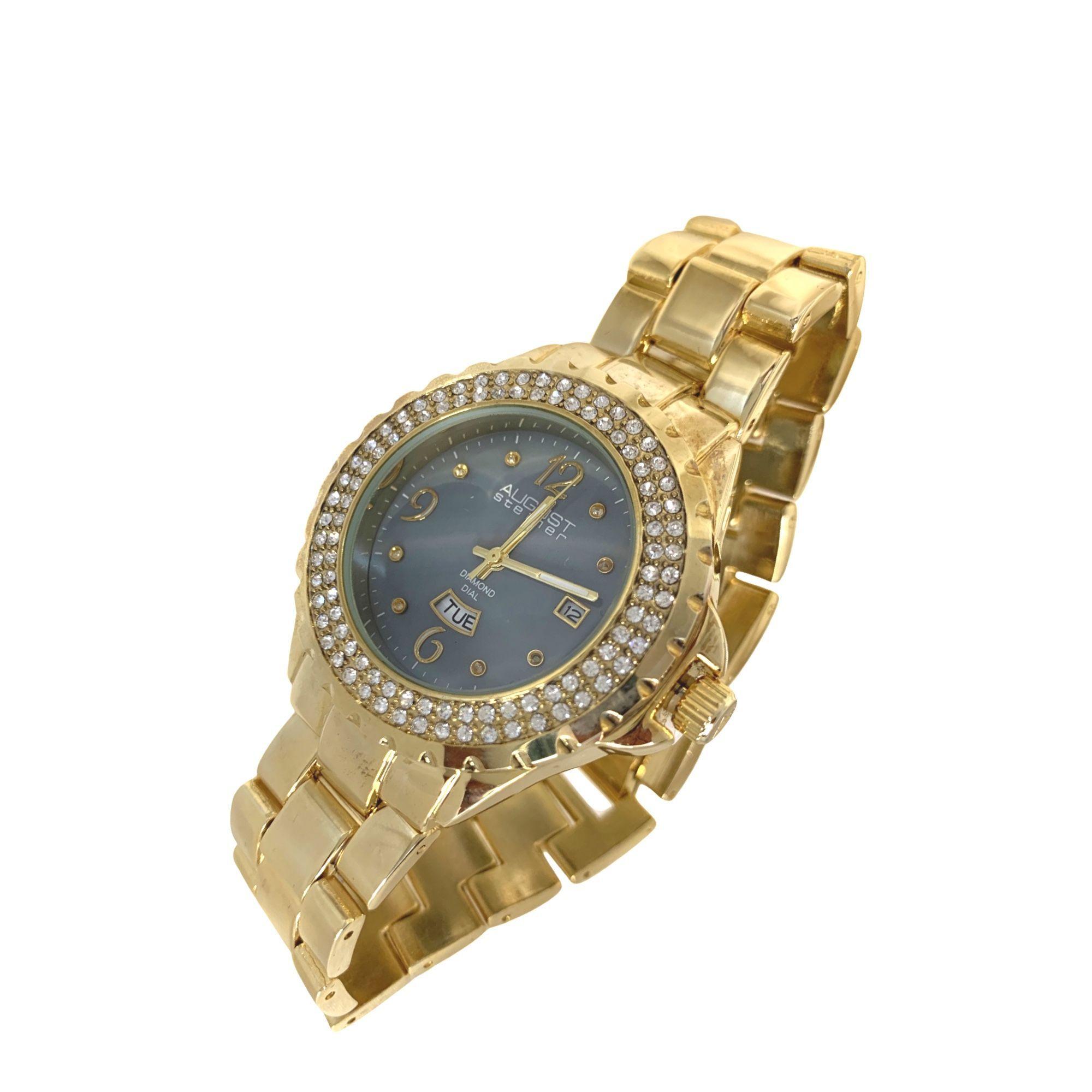 Reloj Análogo August Steiner para Mujer dorado-2