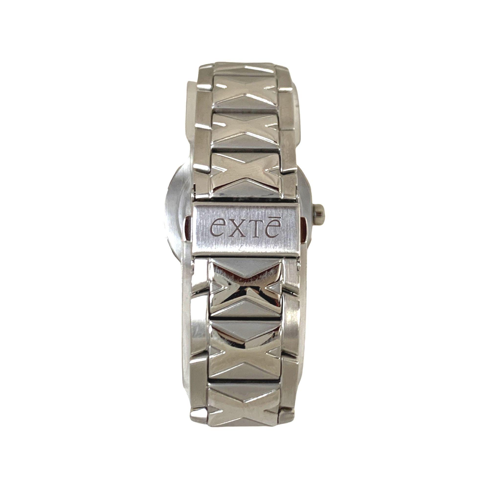 Reloj Análogo Exté para Hombre Plateado-Rojo-3