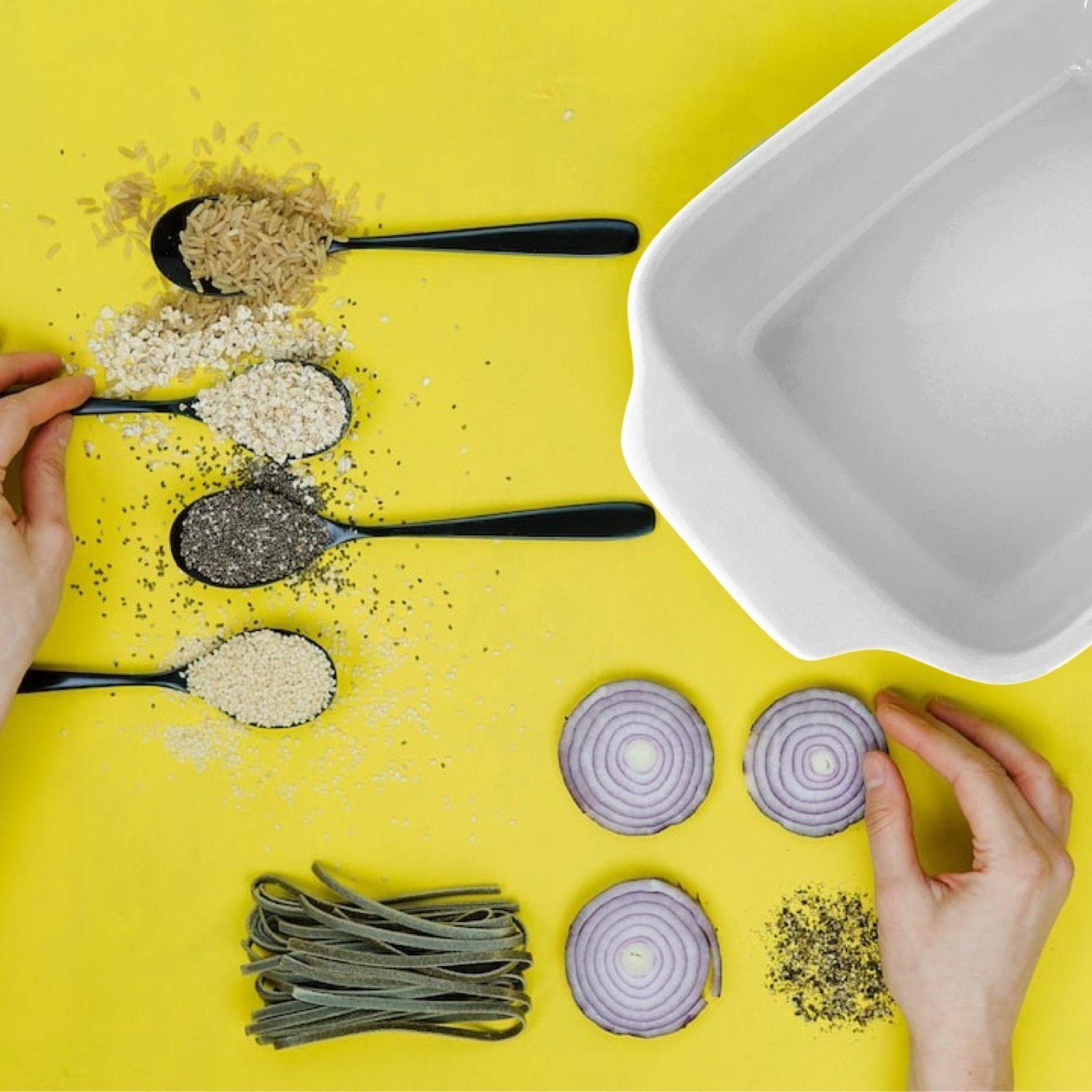 Set 4 fuente sde cerámica tipo GRES - ATK-011-2