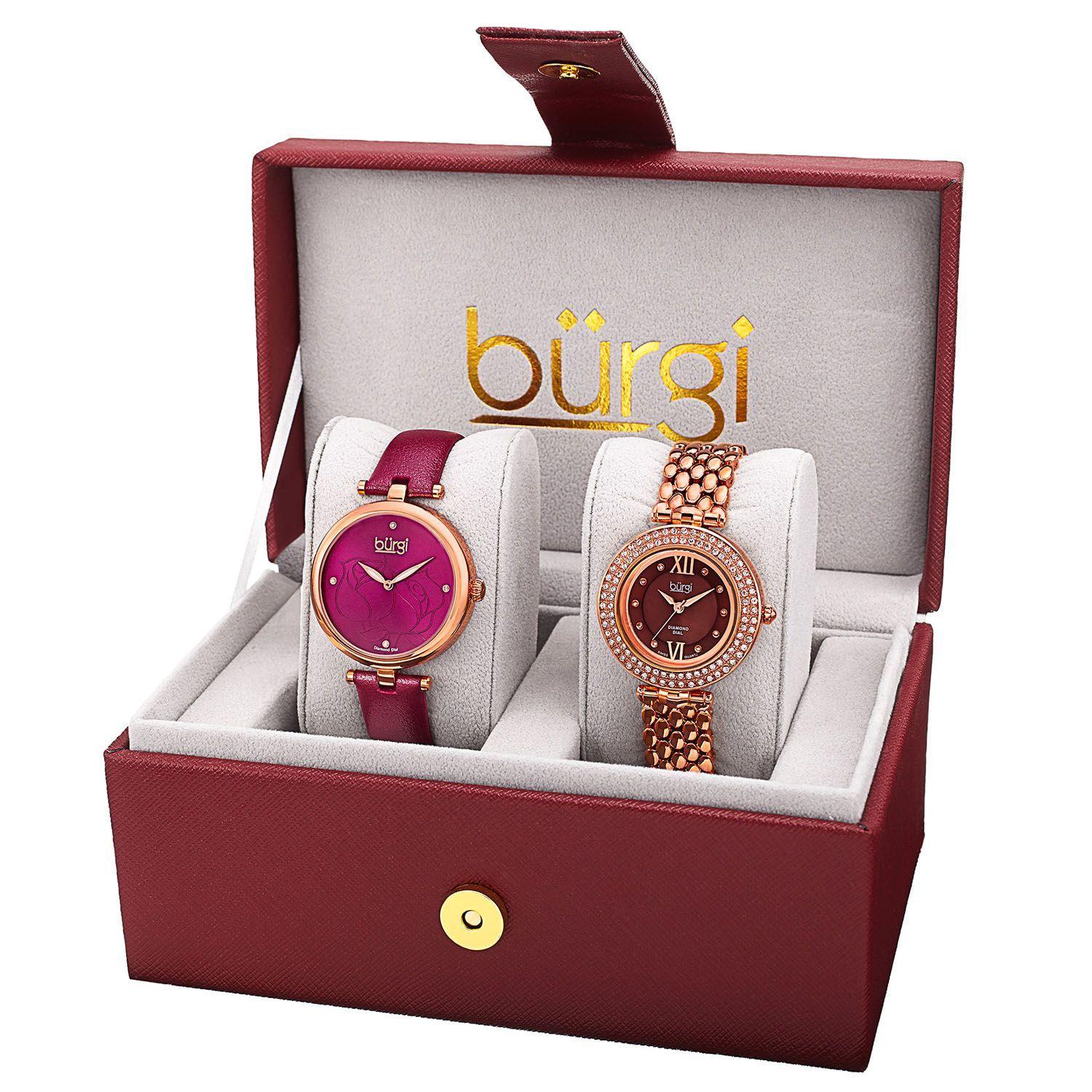 Set 2 Relojes Bürgi para Mujer-5