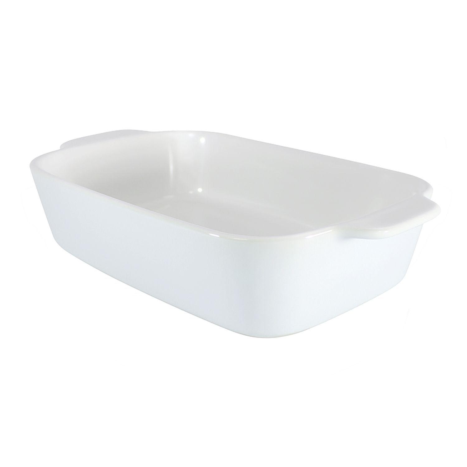 Fuente de Cerámica p/horno tipo Gres-P-1391-BL-2
