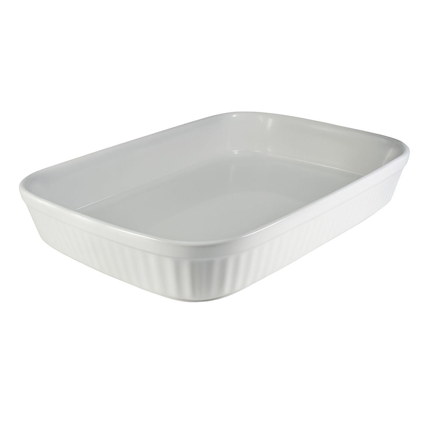 Fuente de Cerámica p/horno tipo Gres-P-0540-BL-2
