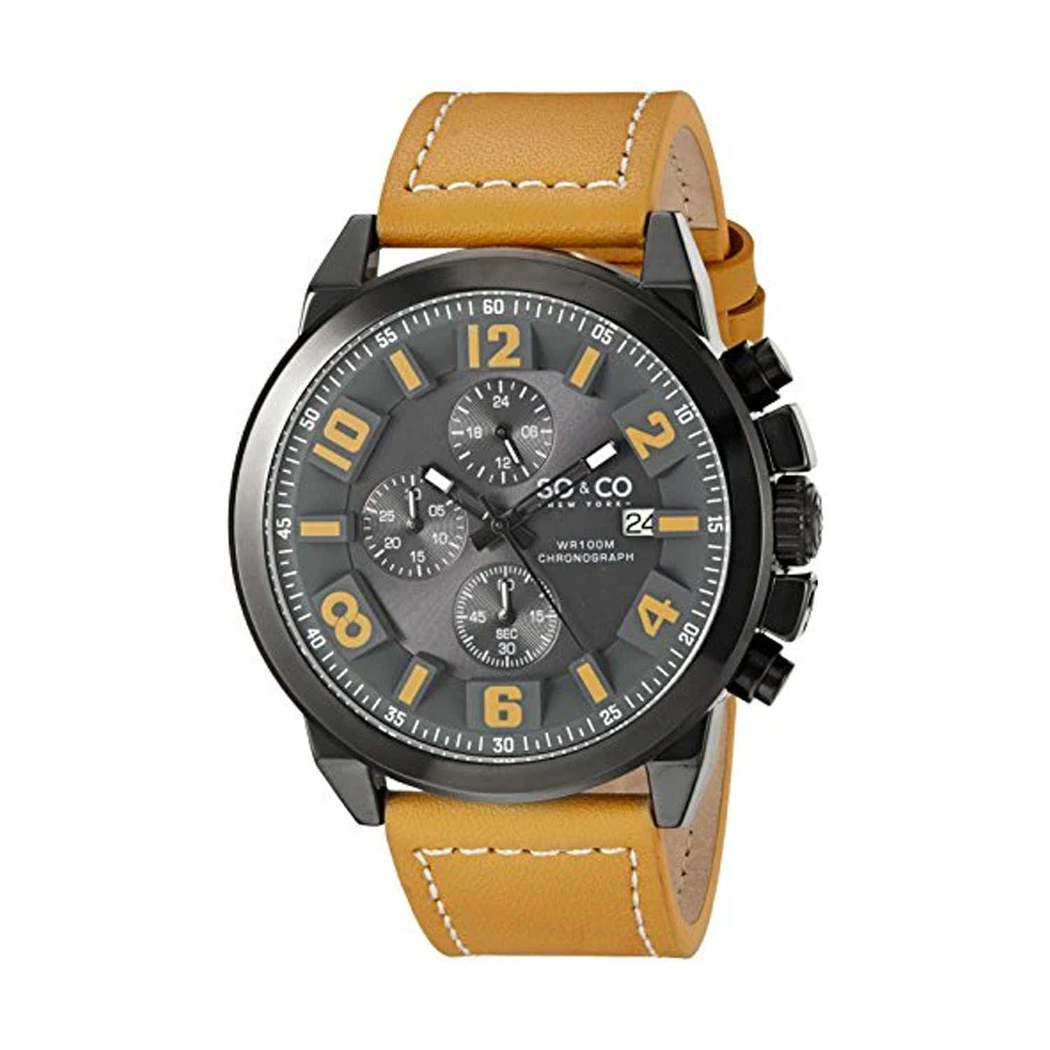 Reloj Análogo So&Co Cronógrafo Monticello para Hombre-0