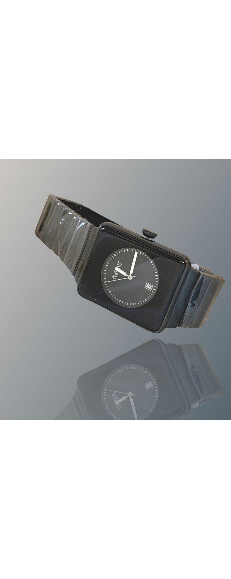 Reloj Rectangular Análogo August Steiner-6