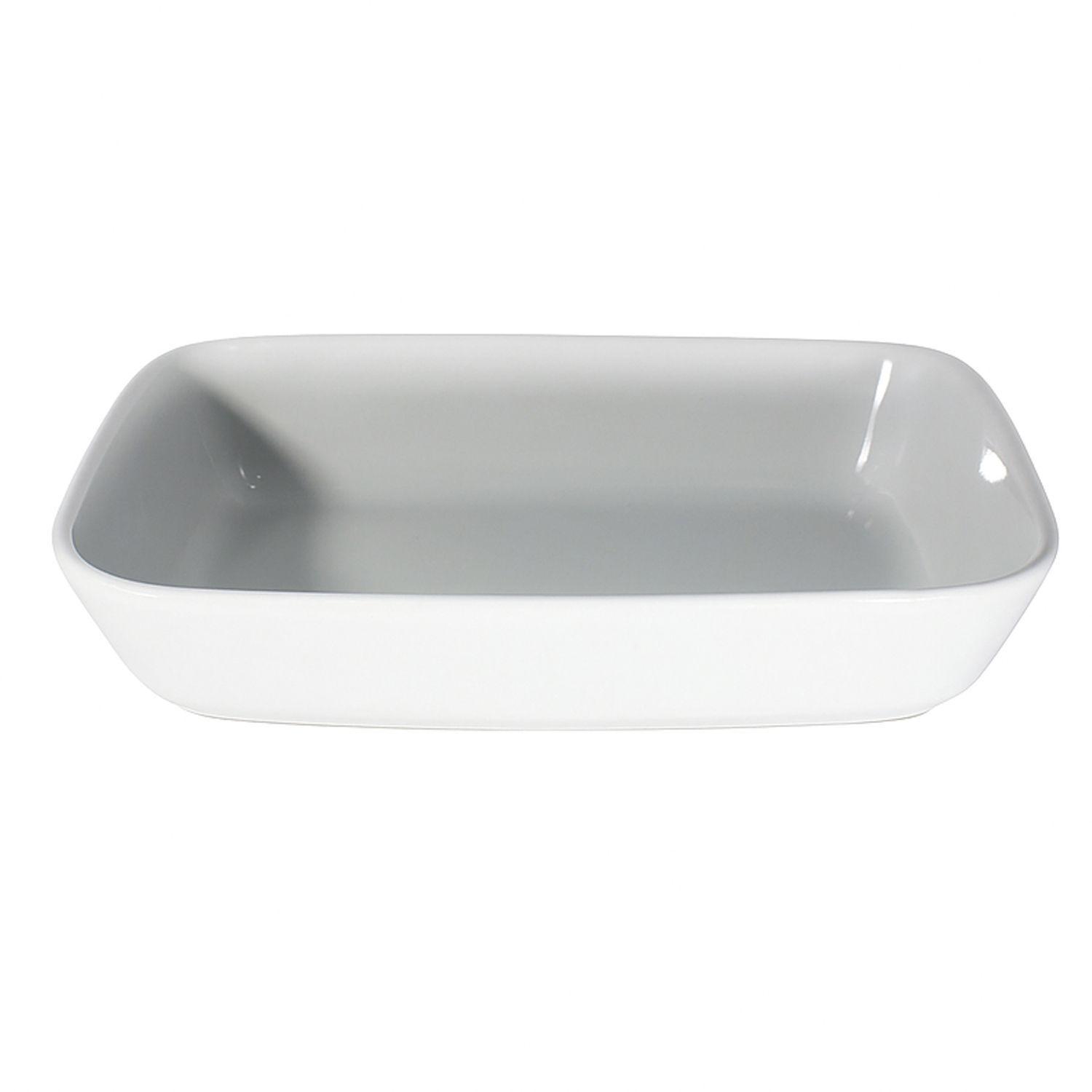 Fuente de Cerámica p/horno tipo Gres-P-0363-BL-3