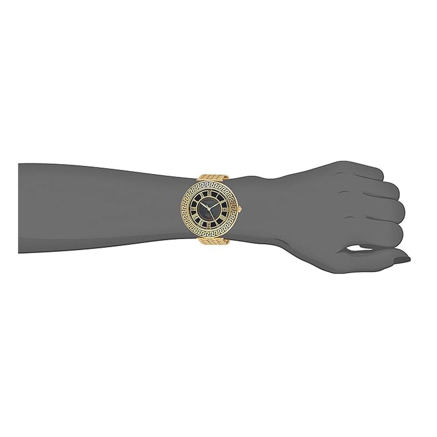 Reloj Análogo Akribos para Mujer, dorado, esfera Nacar-1