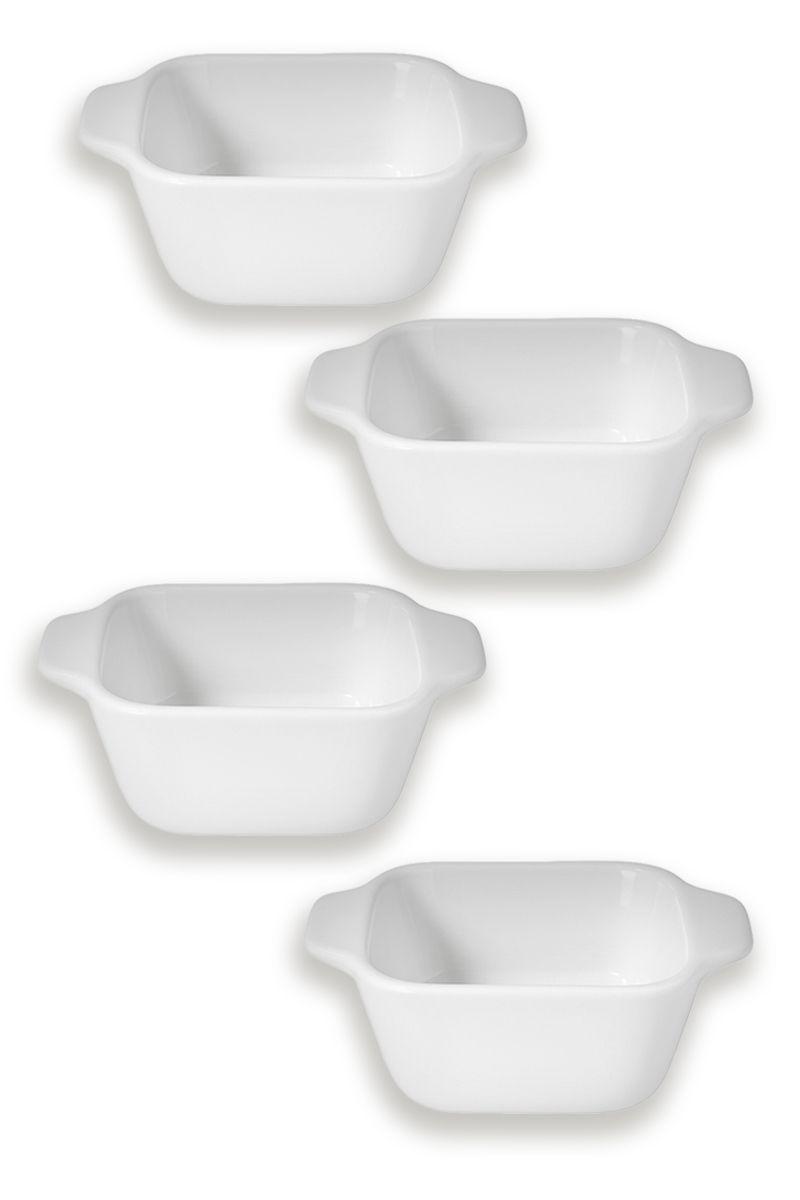 Pack 4 Fuentes de Cerámica p/horno tipo Gres-P-1019-BL-2