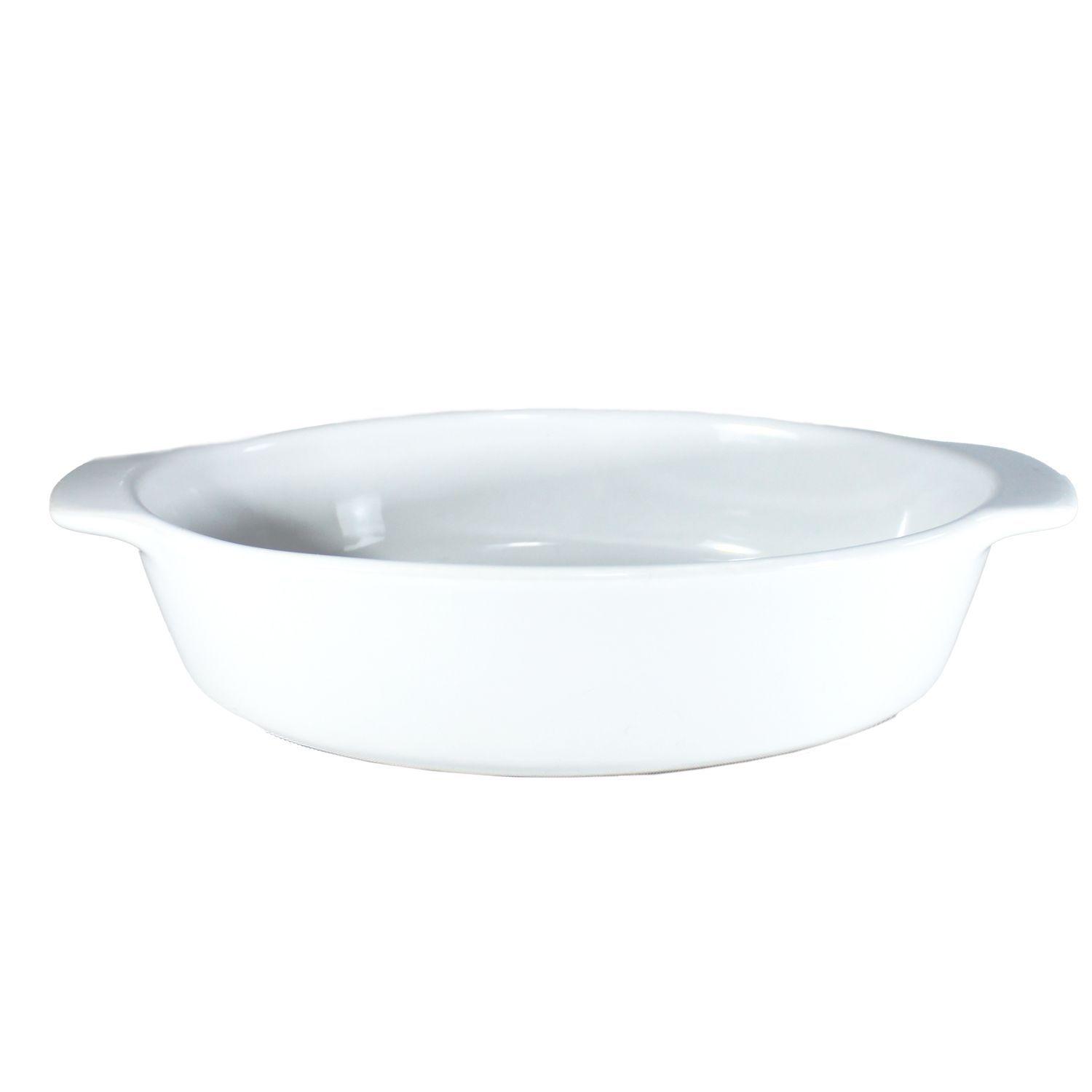 Fuente de Cerámica p/horno tipo Gres-P-1396-BL-2