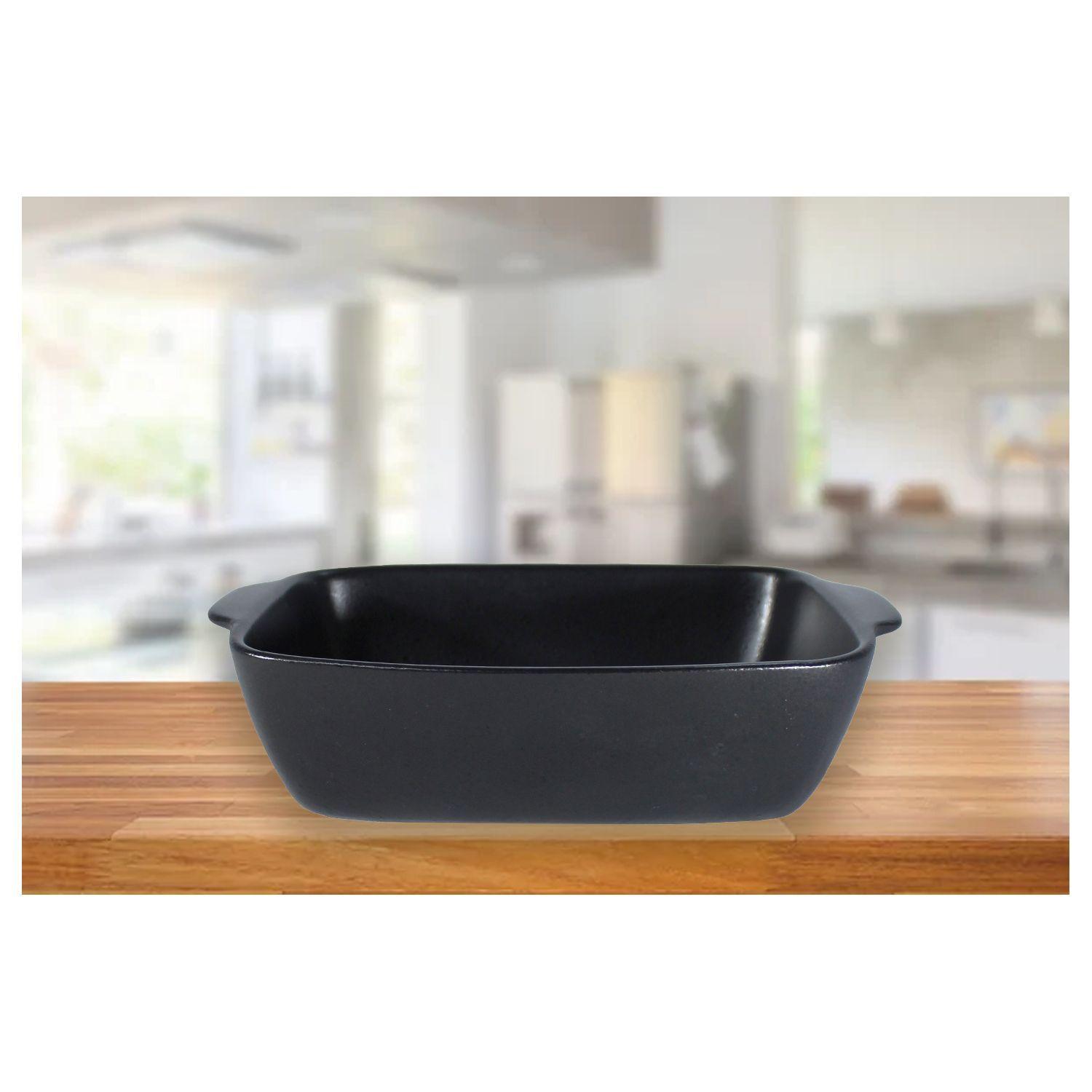Fuente de Cerámica p/horno tipo Gres-P-0834-NE-2