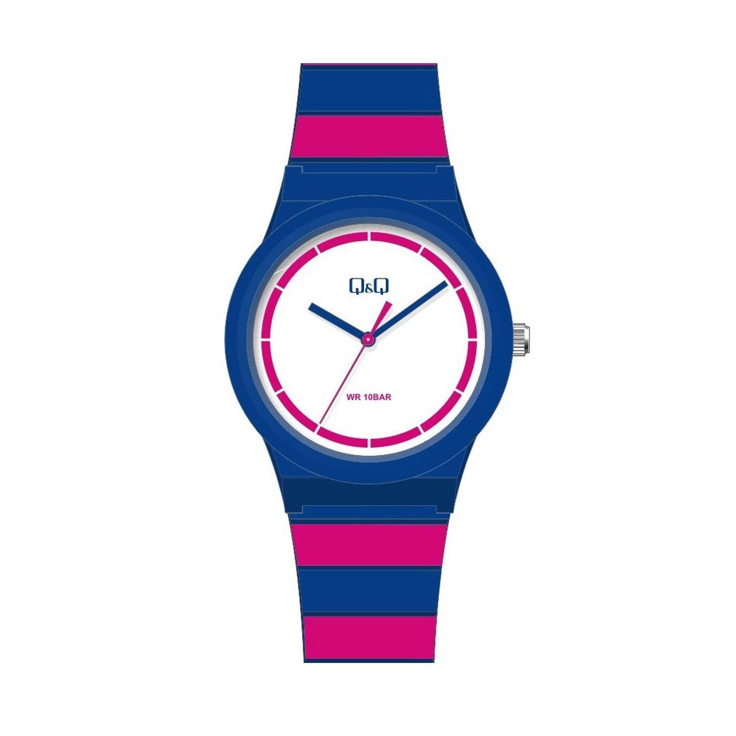 Reloj Q&Q Unisex Bicolor Analógico-0