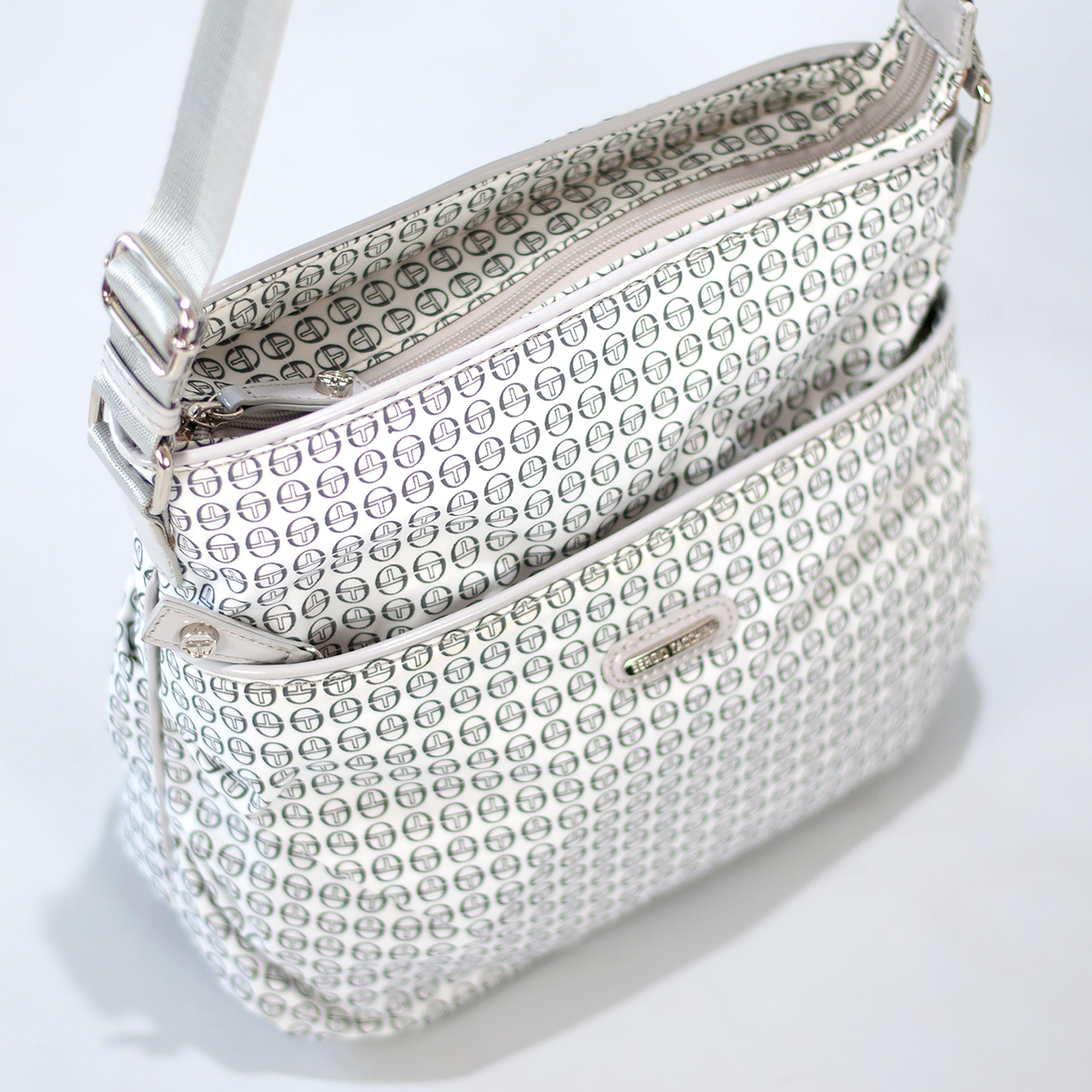 Cartera de Hombro - Sergio Tacchini - color blanco-3