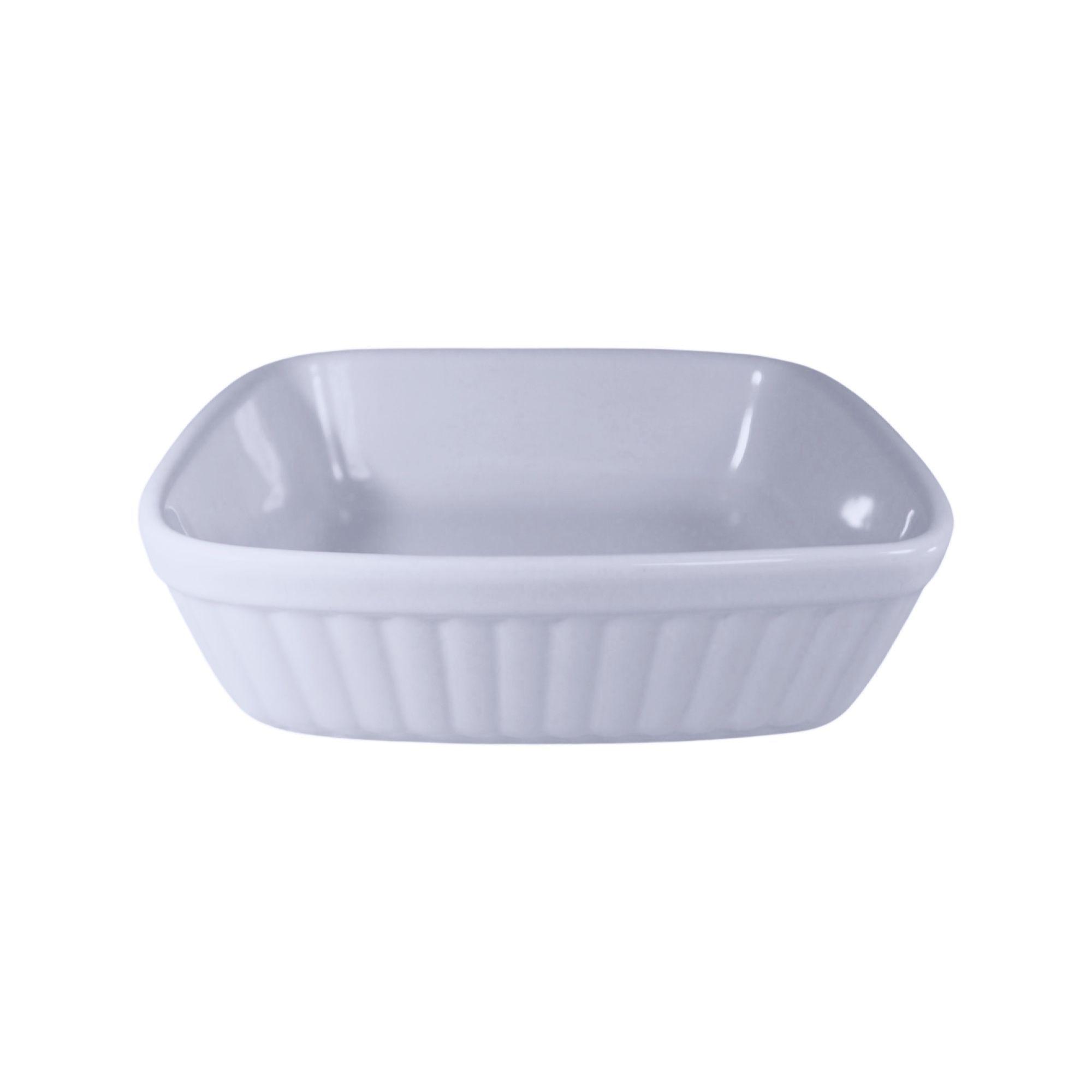 Pack 4 Fuentes de Cerámica p/horno tipo Gres-P-0056-BL-2