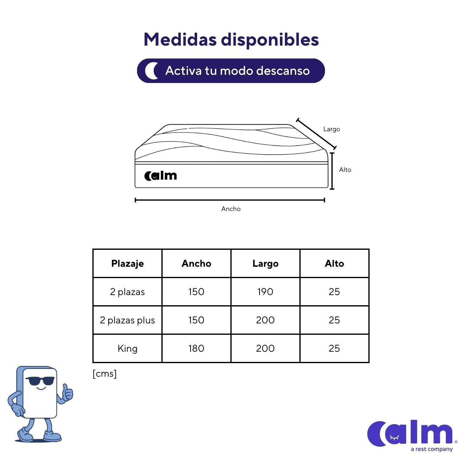 Colchón Calm Select 2 Plazas Plus-6