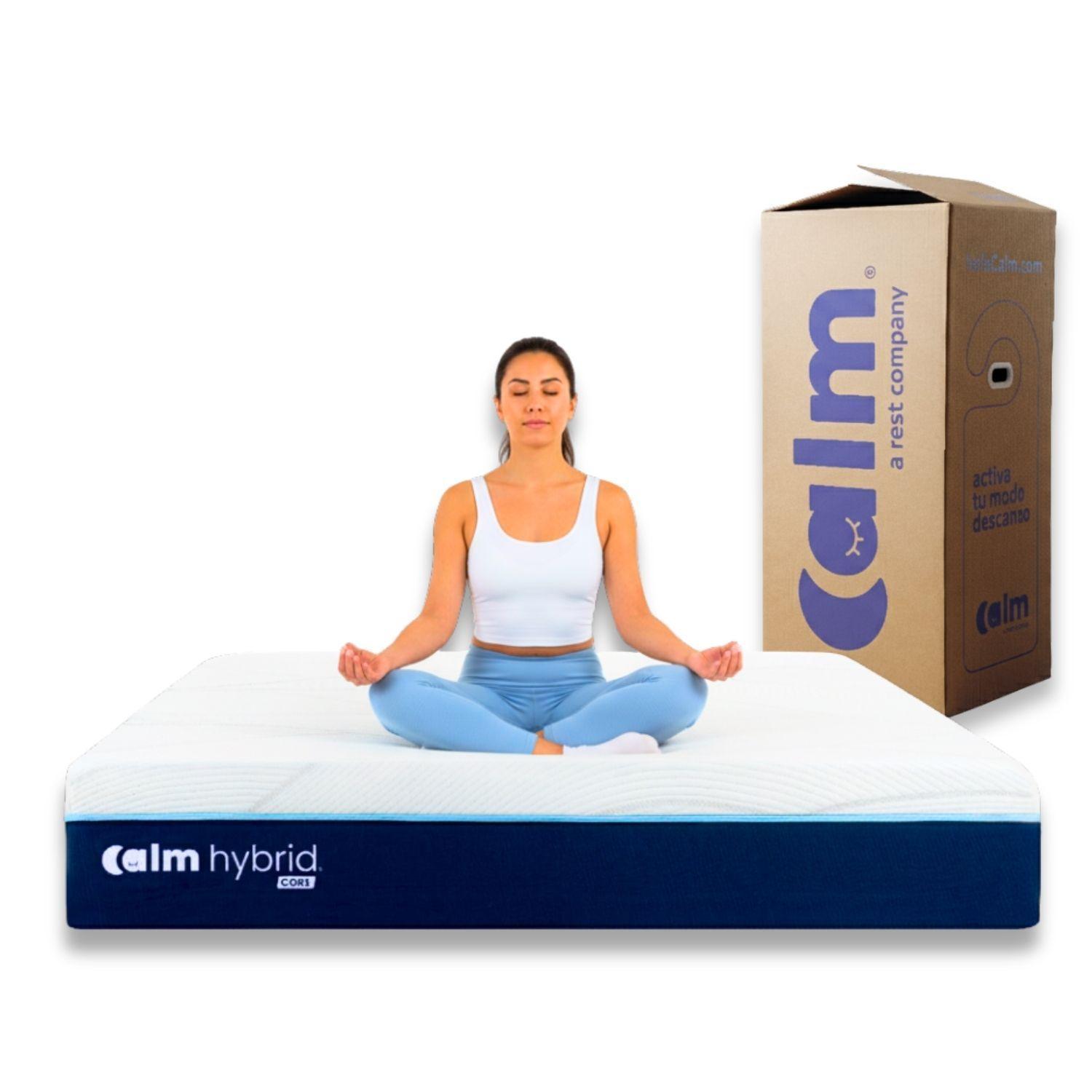 Colchón Calm Hybrid Core 2 Plazas-0