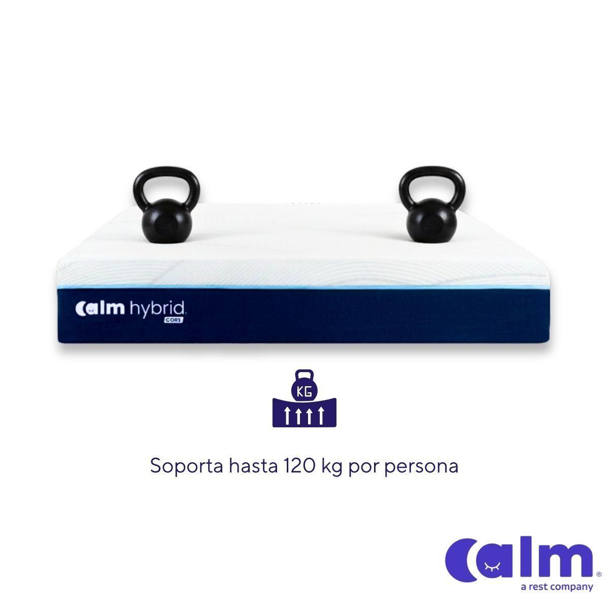 Colchón Calm Hybrid Core 2 Plazas-3
