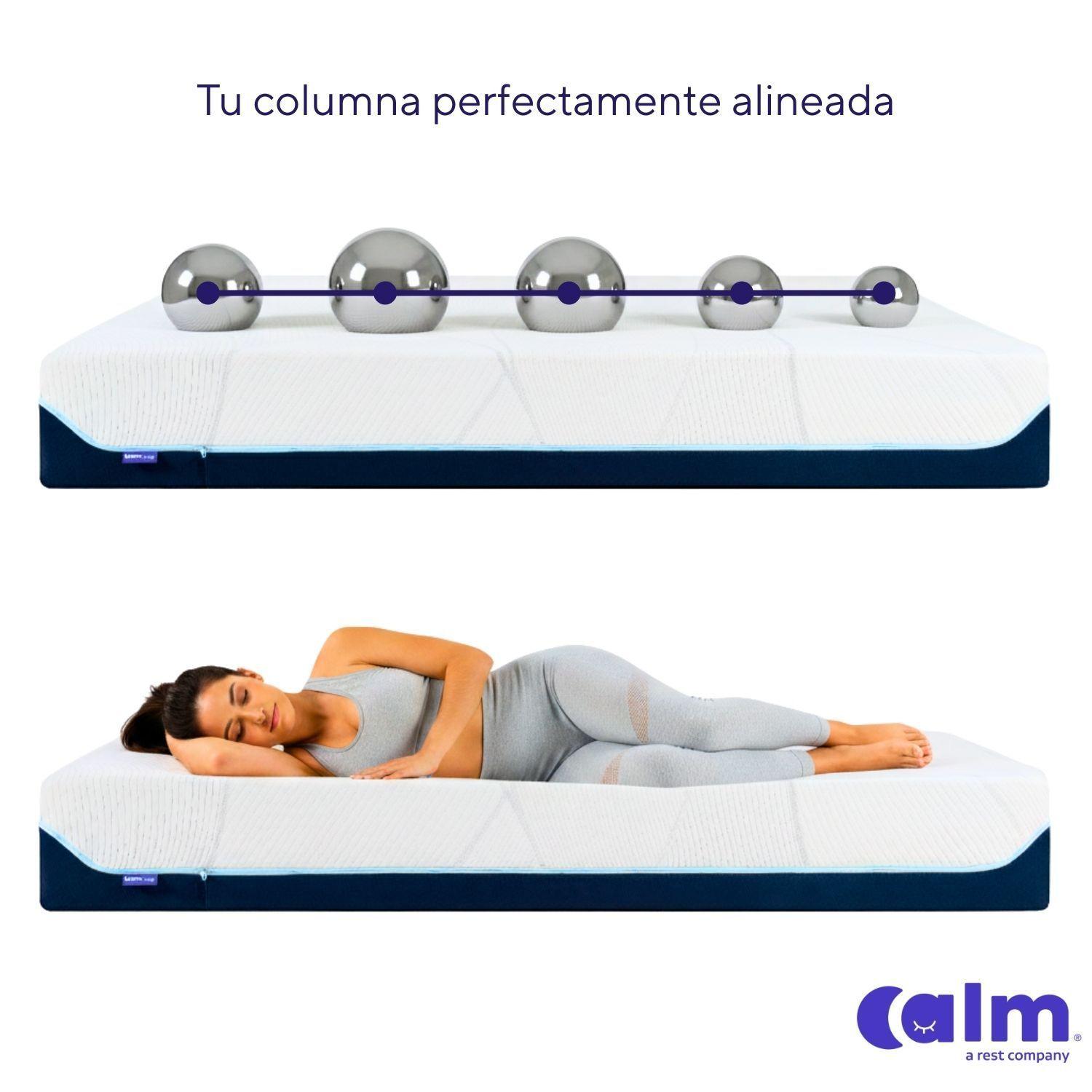 Colchón Calm Hybrid Core 2 Plazas-4