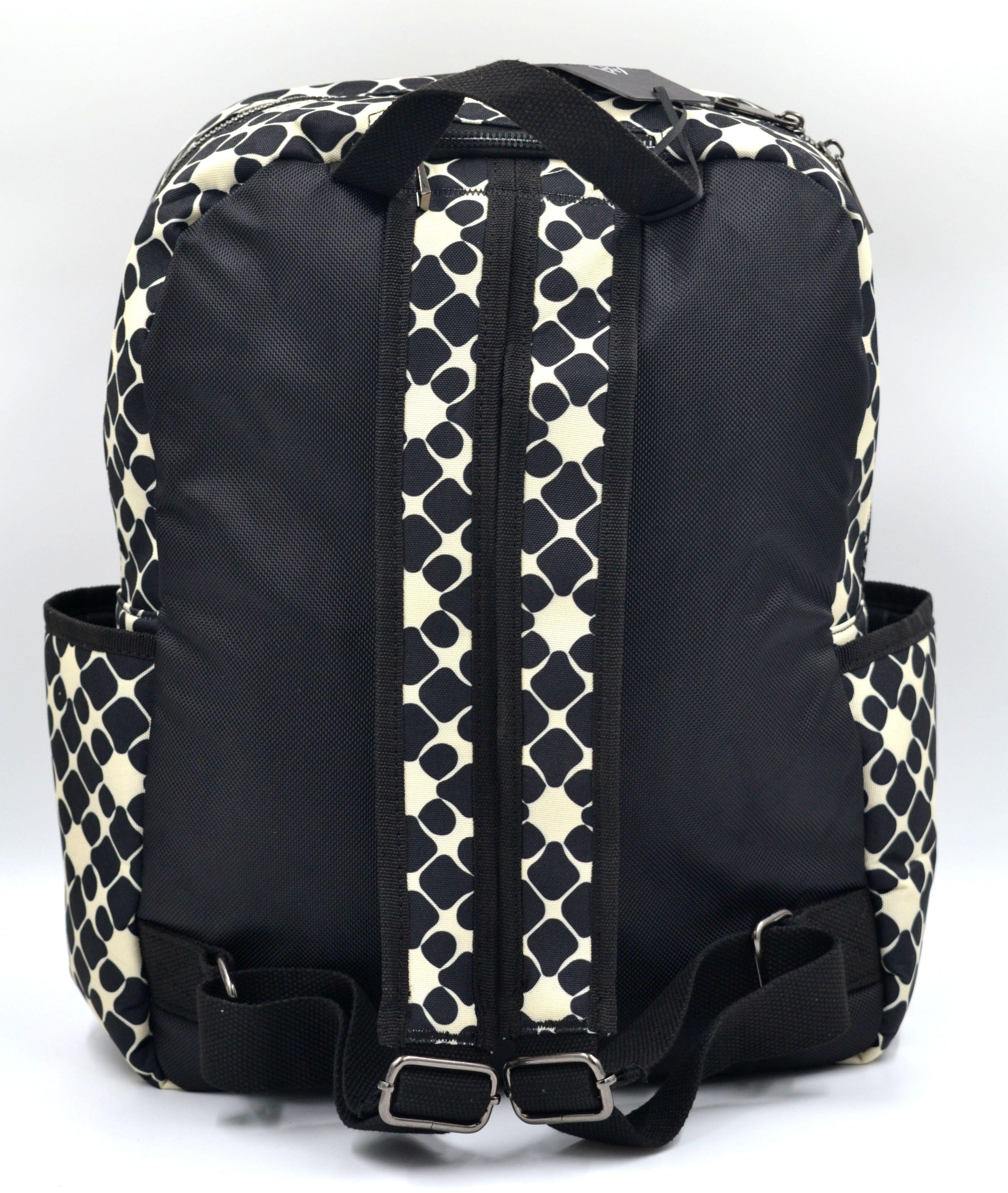 Mochila de Padel/Tennis Geo Ecru y Negro-2