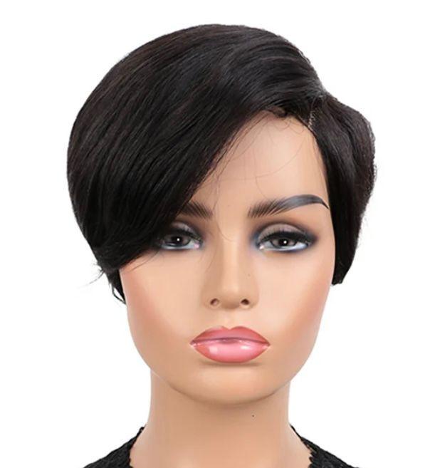 Peluca de Encaje Cabello Natural-0