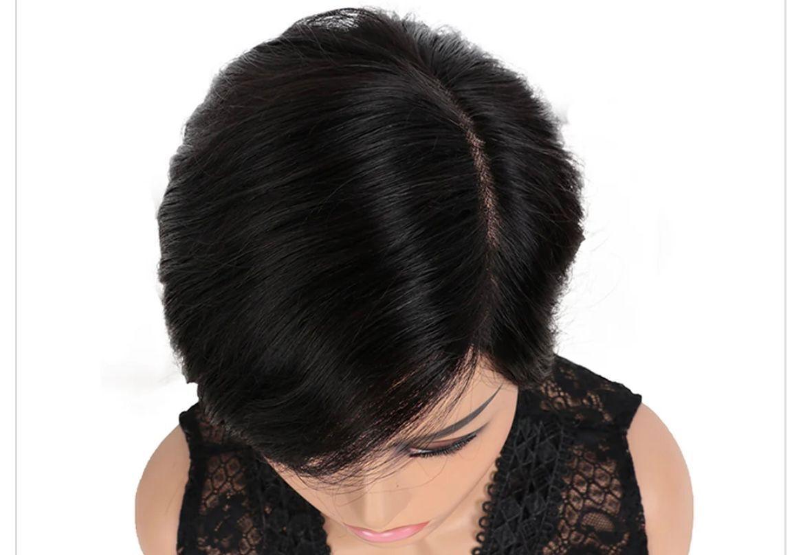 Peluca de Encaje Cabello Natural-3