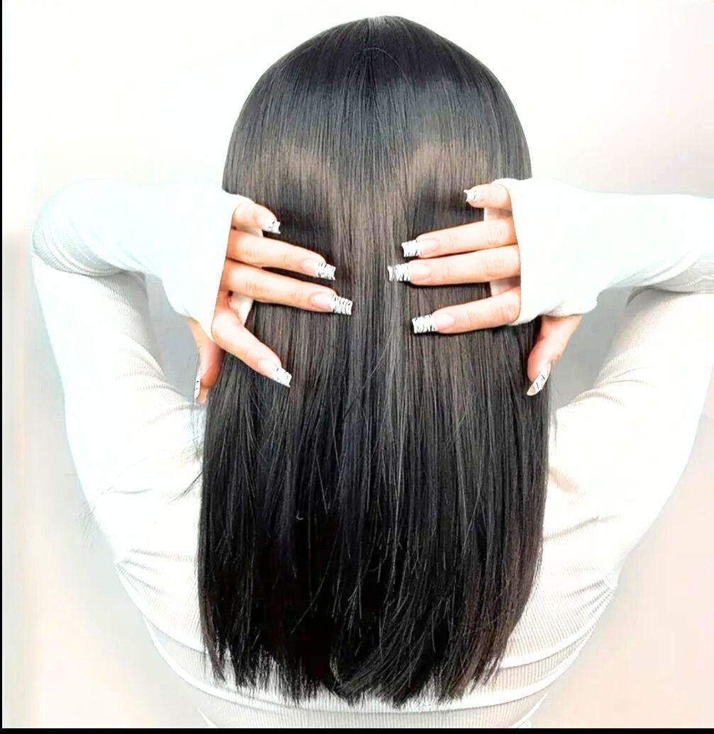 Peluca Natural Flequillo-1