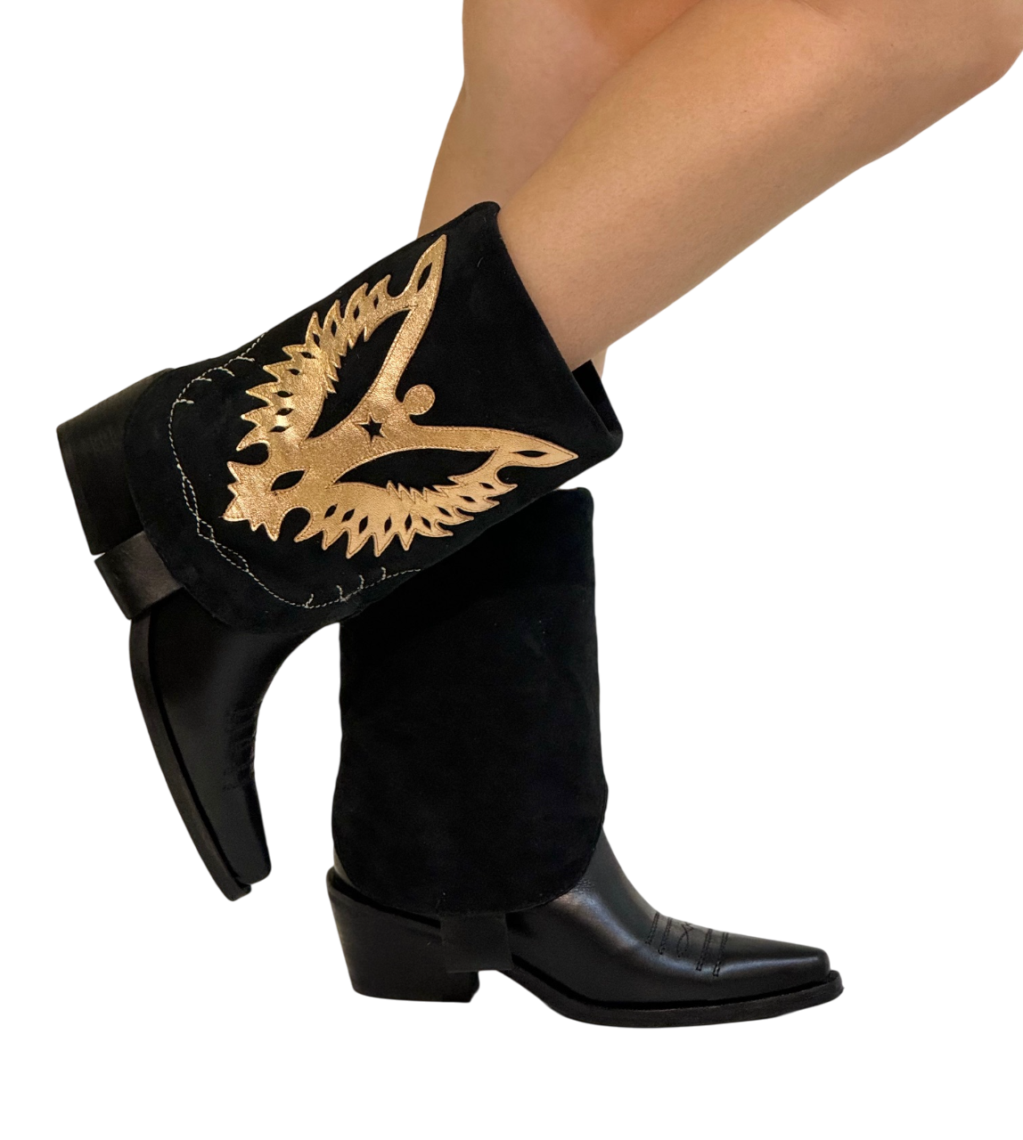 Bota Marla Negro Exotica-0