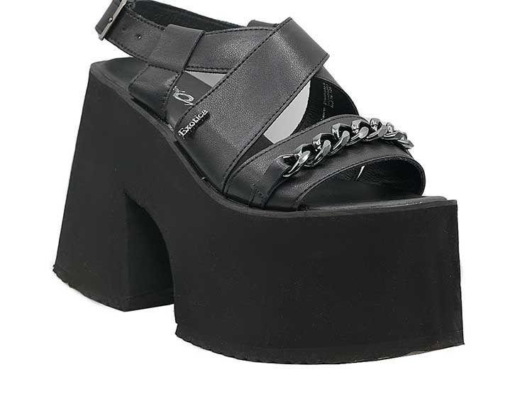 Sandalias Italia Negro Exotica-0
