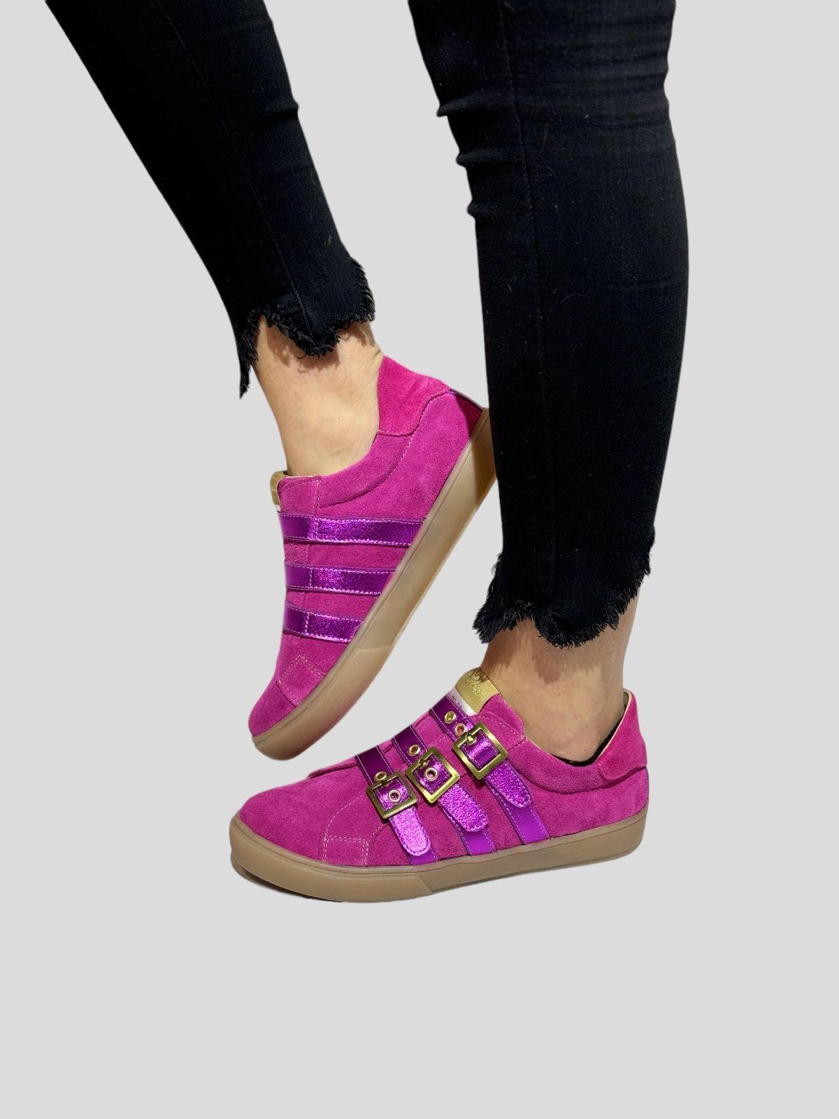 Zapatilla Gily Fucsia Exotica-0