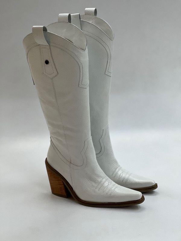 Bota Maite Blanca Exotica-2