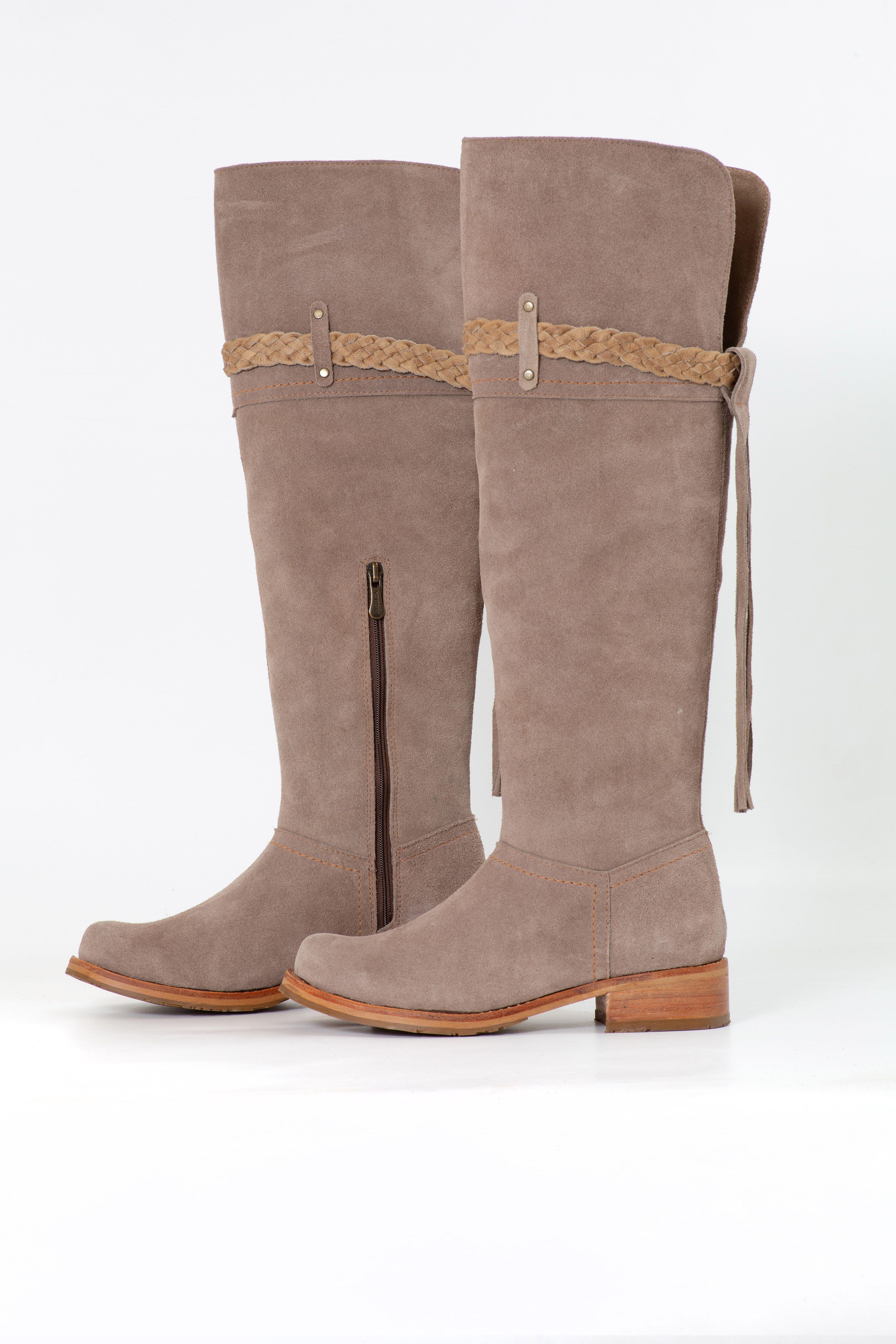Bota Bucanera Jocelyn Reno Taupe Exotica-3