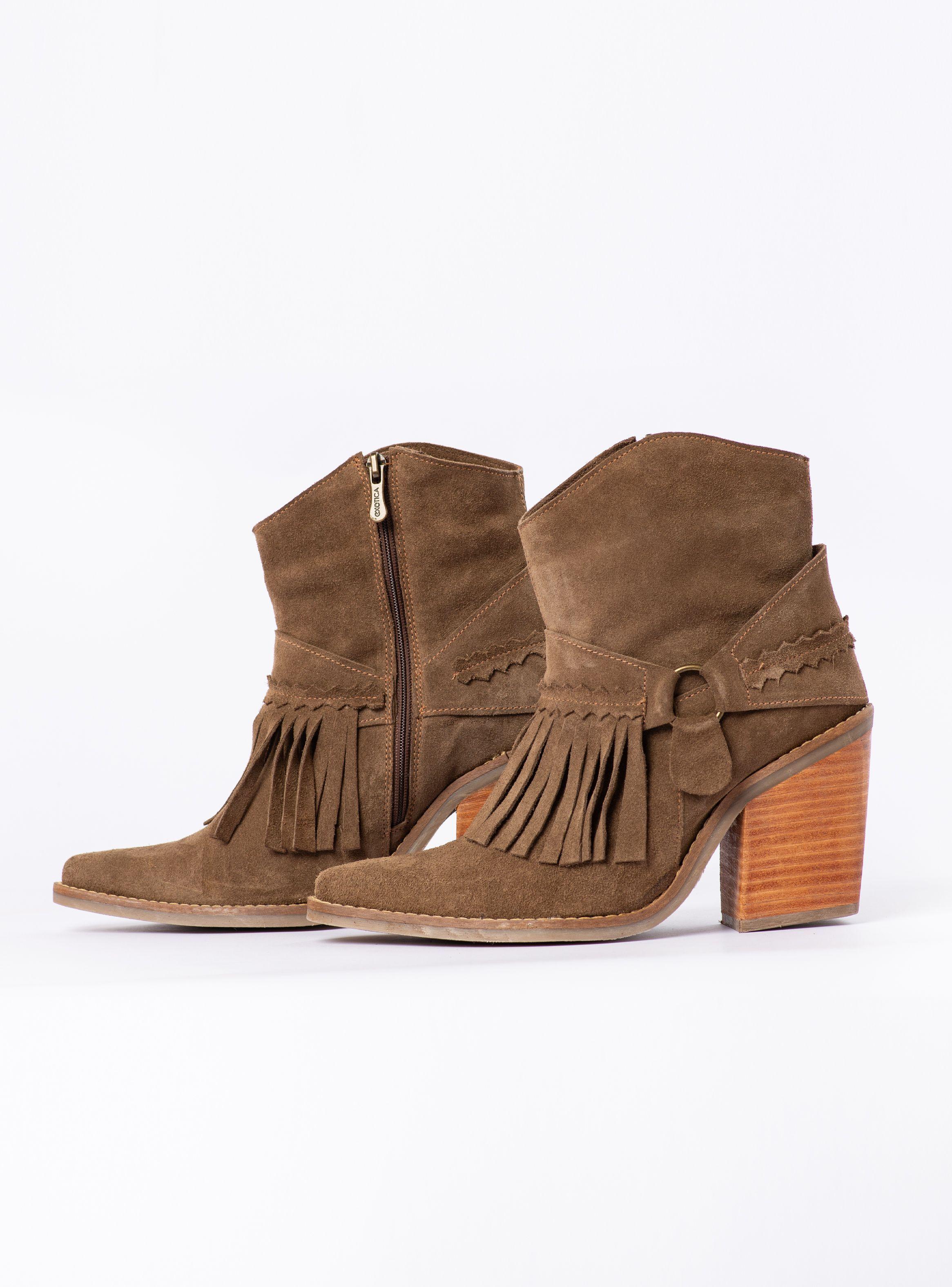 Botin Tatiana Reno Taupe Exotica-4