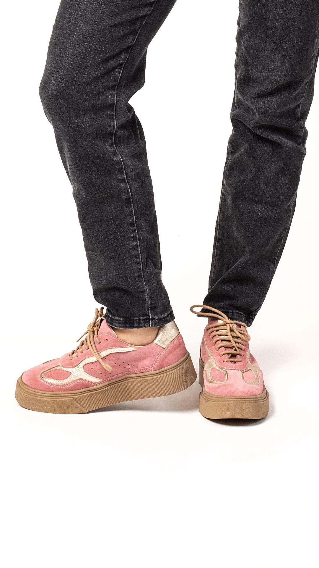 Zapatilla Paz Reno Rosa Exotica-0