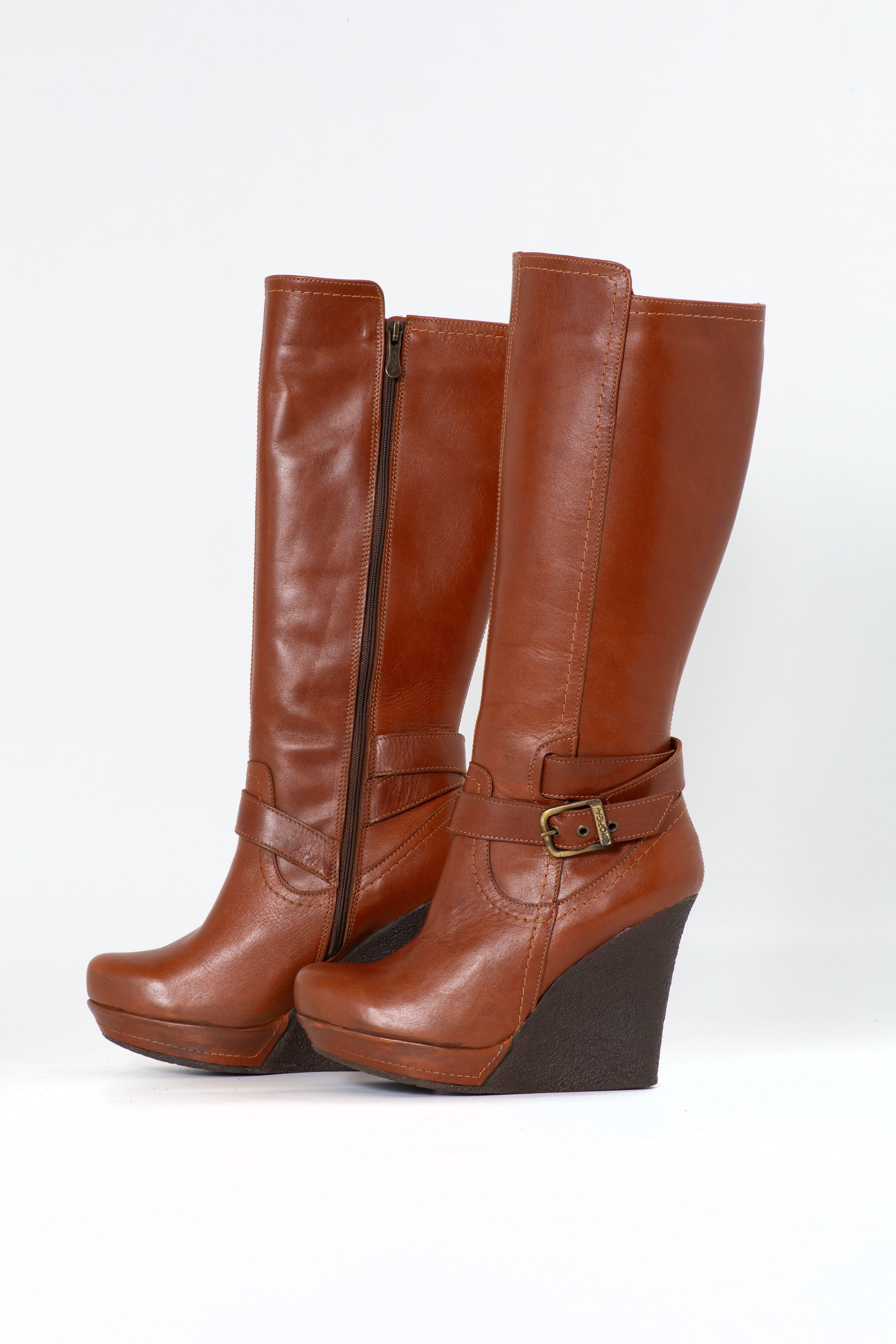 Bota Leonor Caramelo Exotica-3