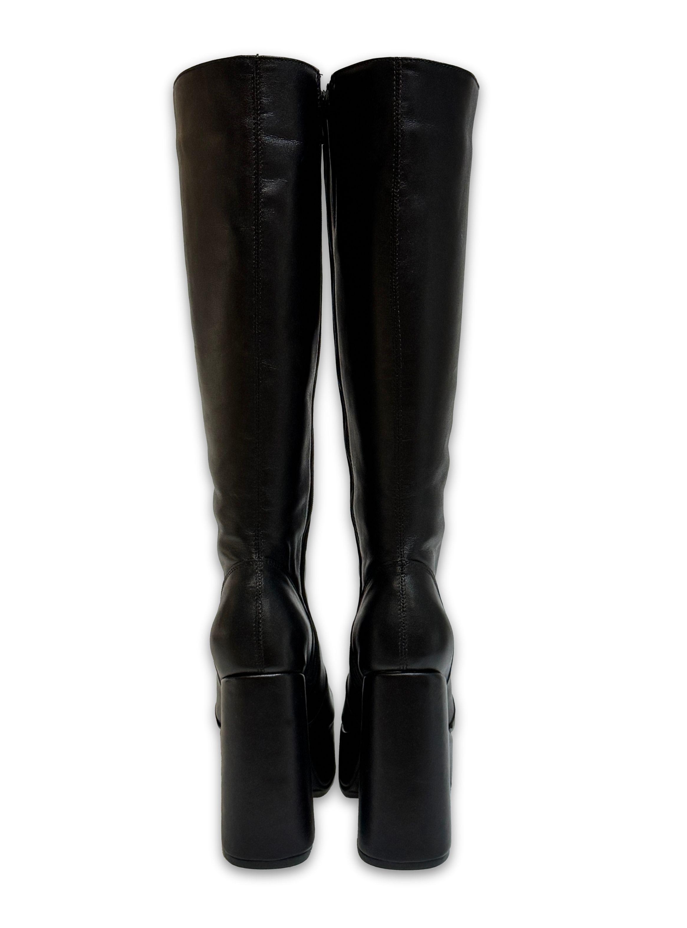 Bota Mirella Negro Exotica-3