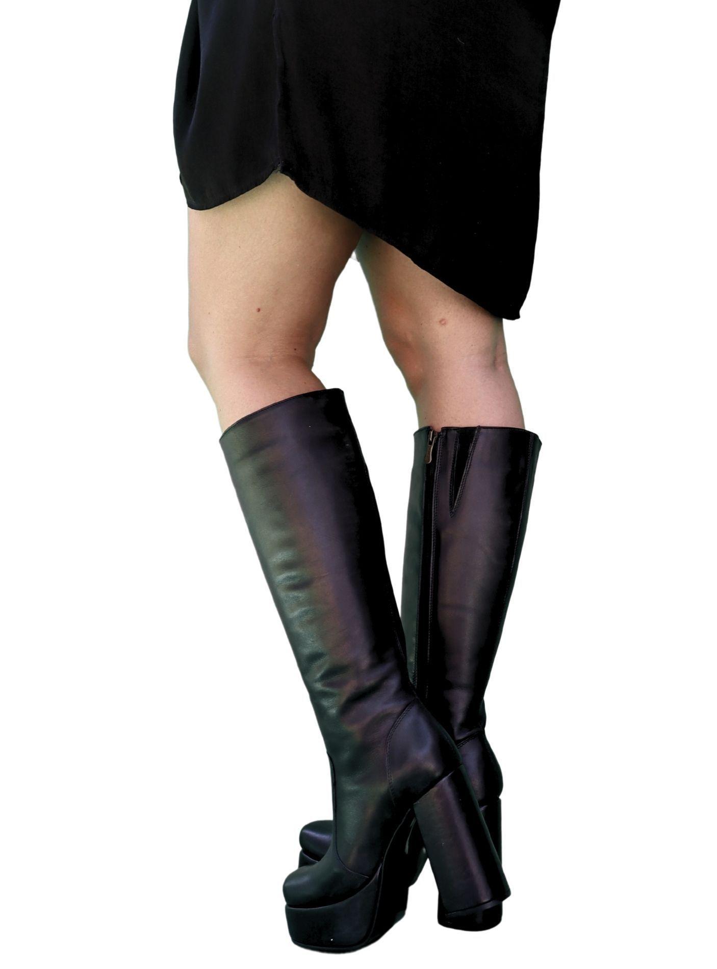 Bota Mirella Negro Exotica-1