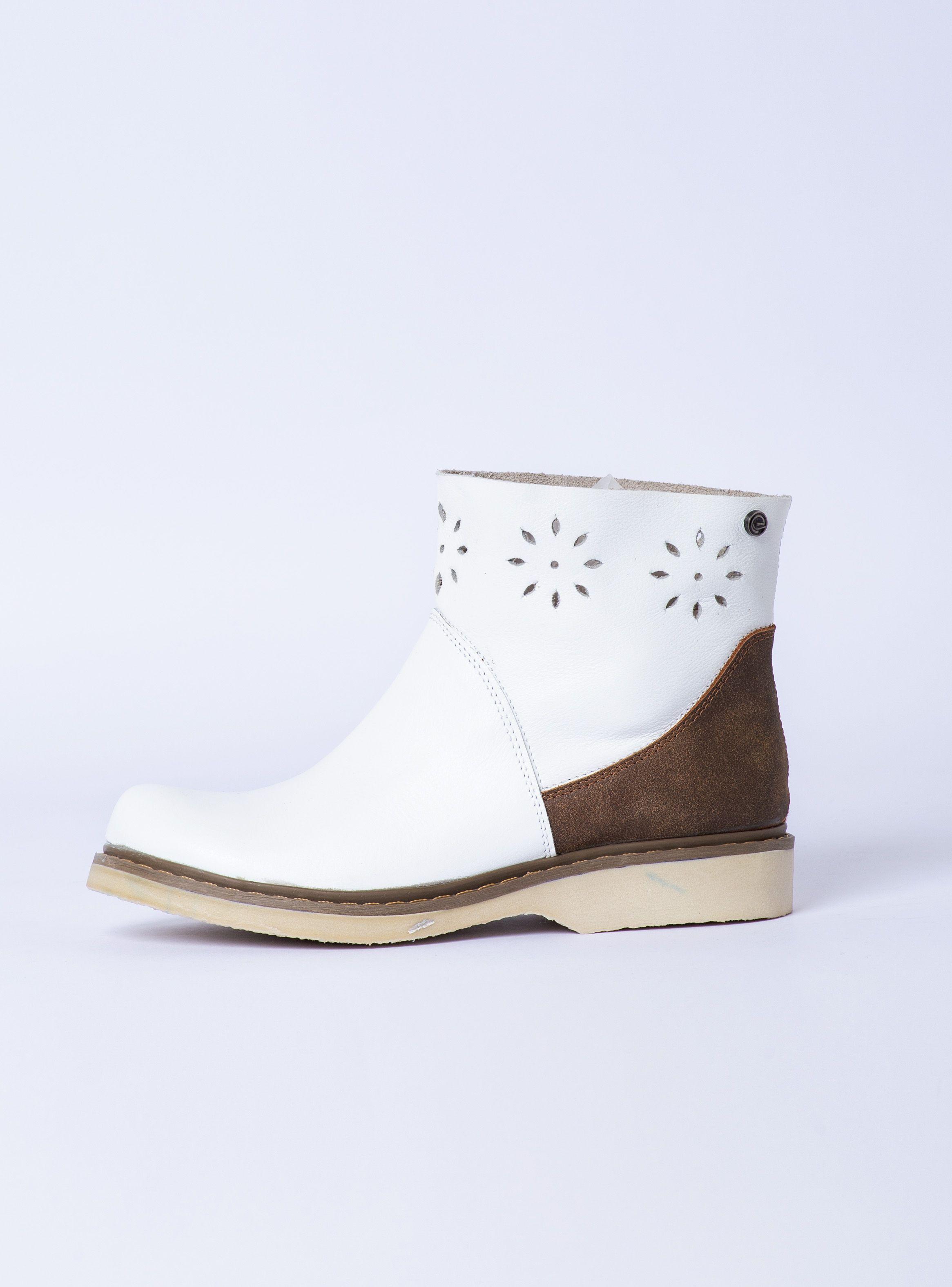 Botin Olivia Blanco Brake Maiz Exotica-4