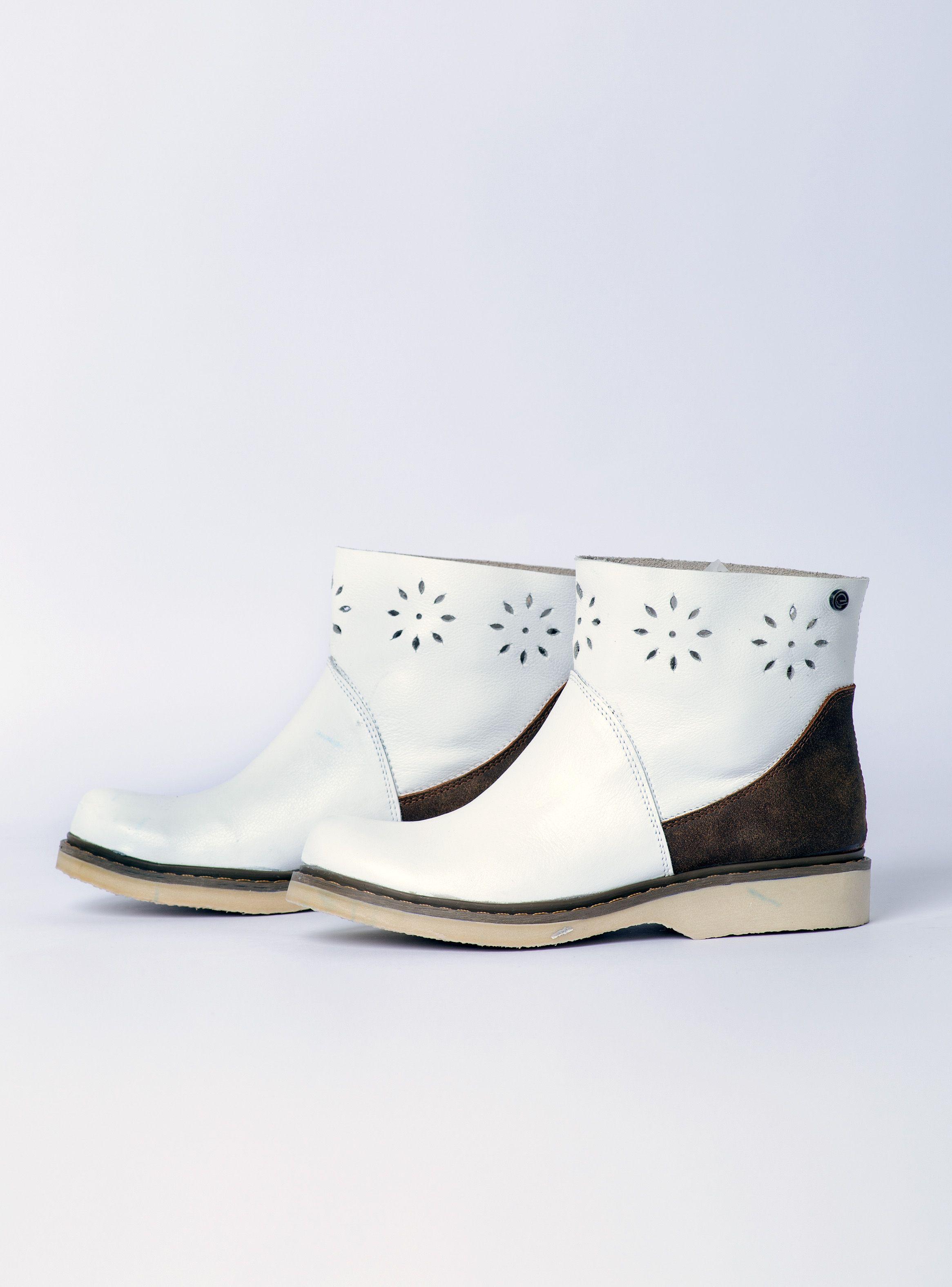 Botin Olivia Blanco Brake Maiz Exotica-5