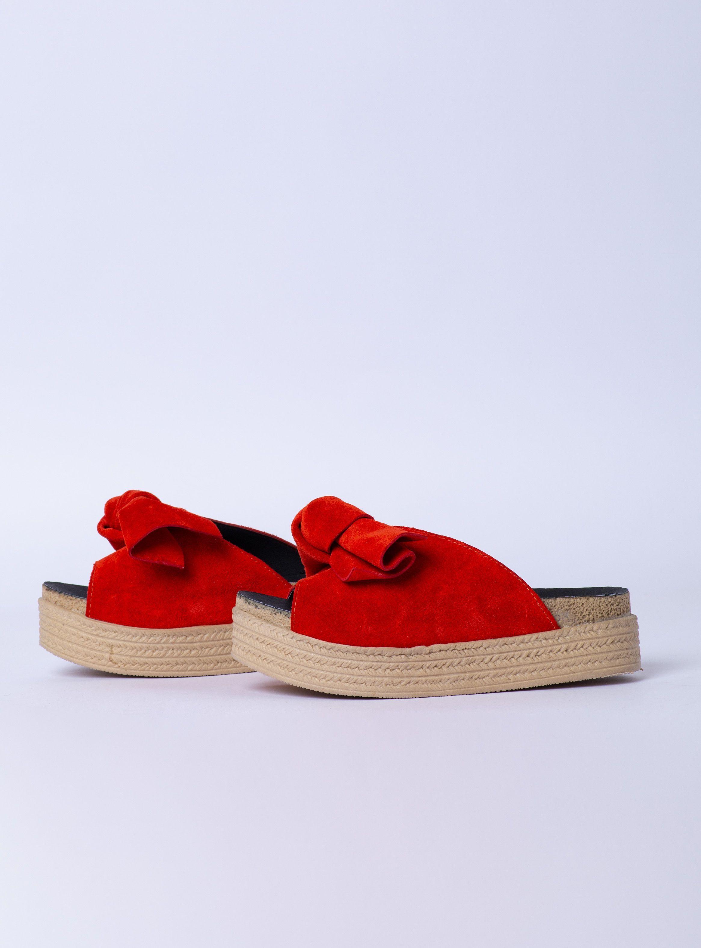 Sandalia Rossy Reno Rojo Exotica-5