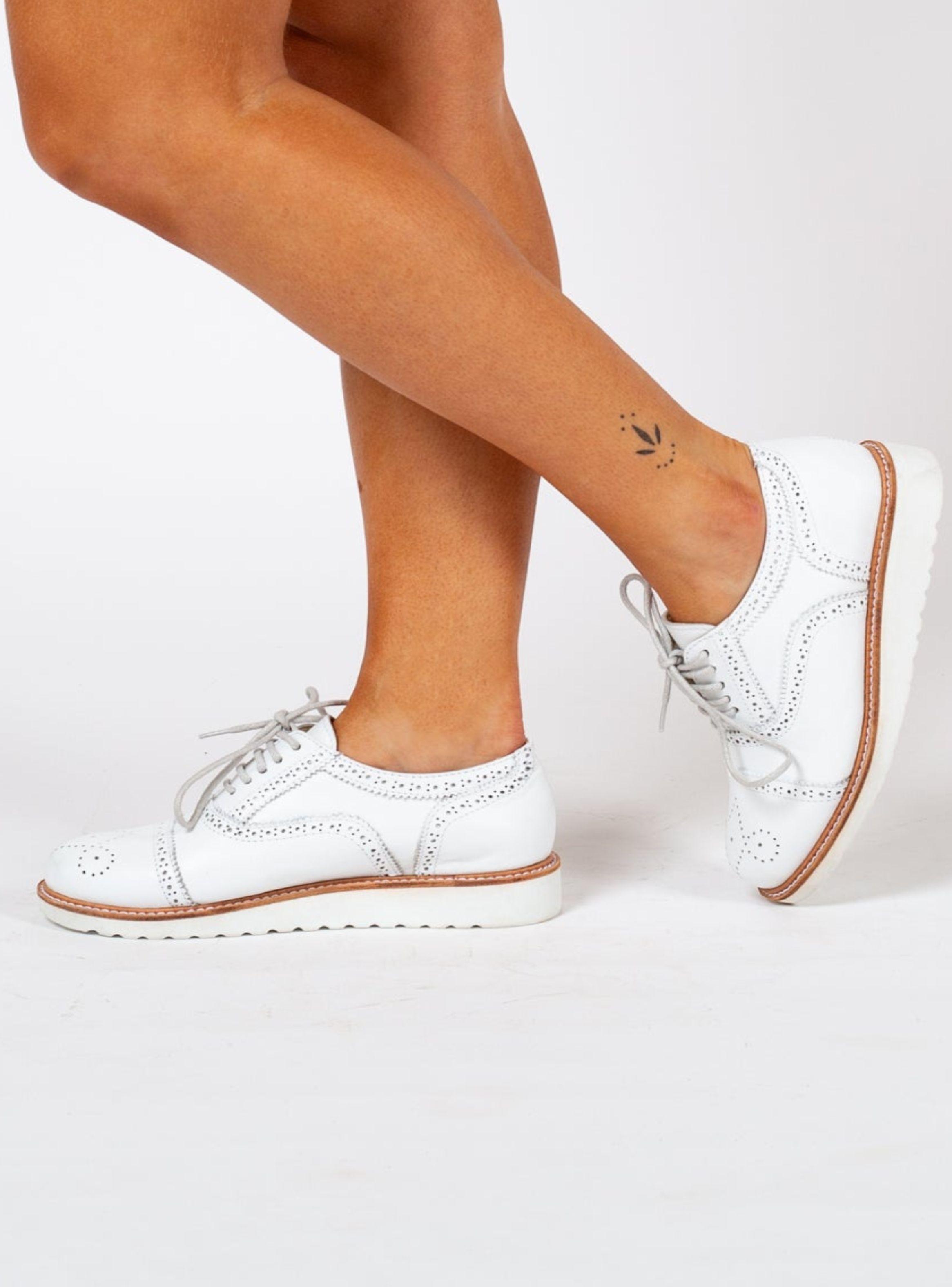 Zapato Cleo Blanco Exotica-0