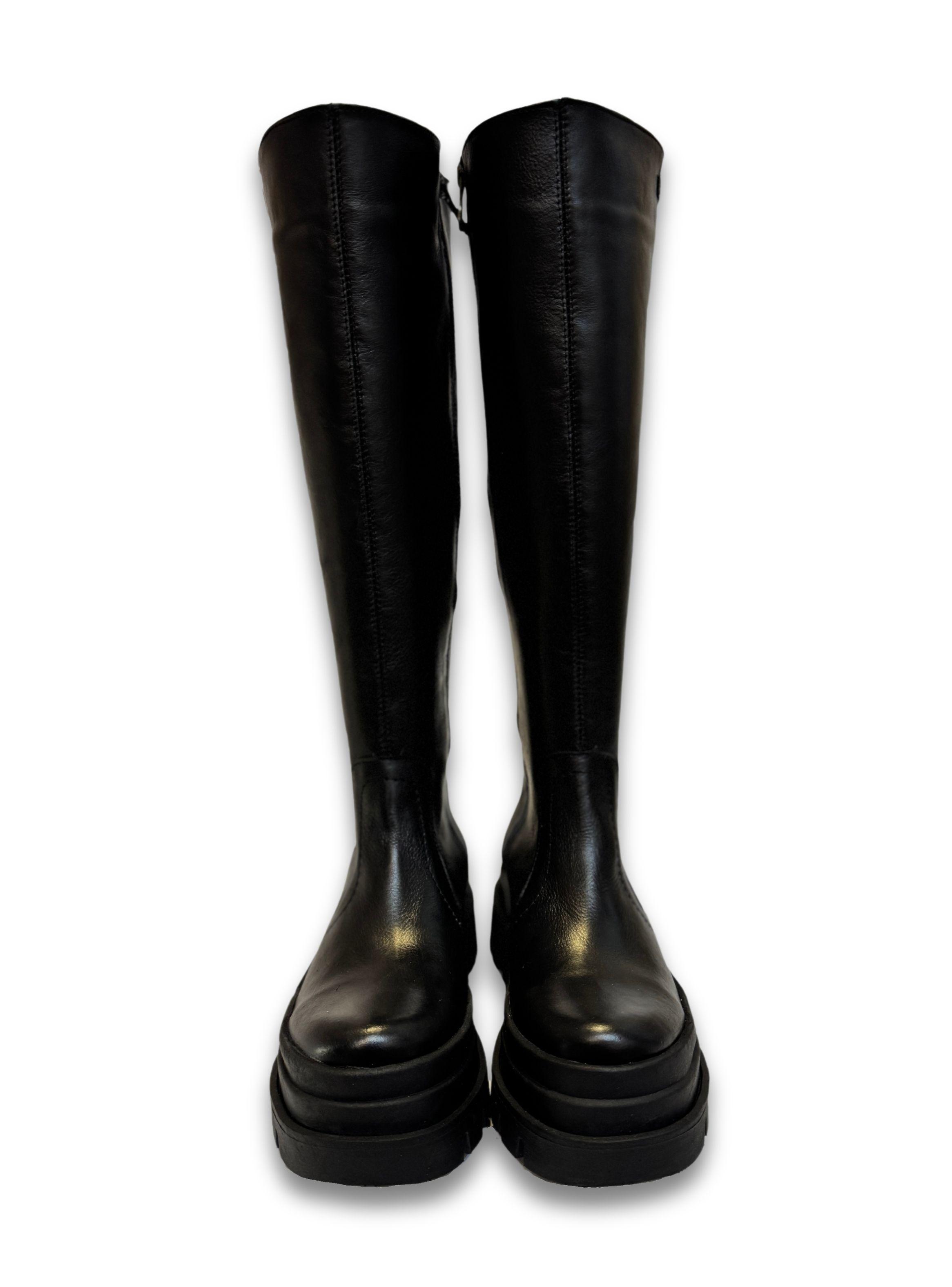 Bota Laura Negro Exotica-2