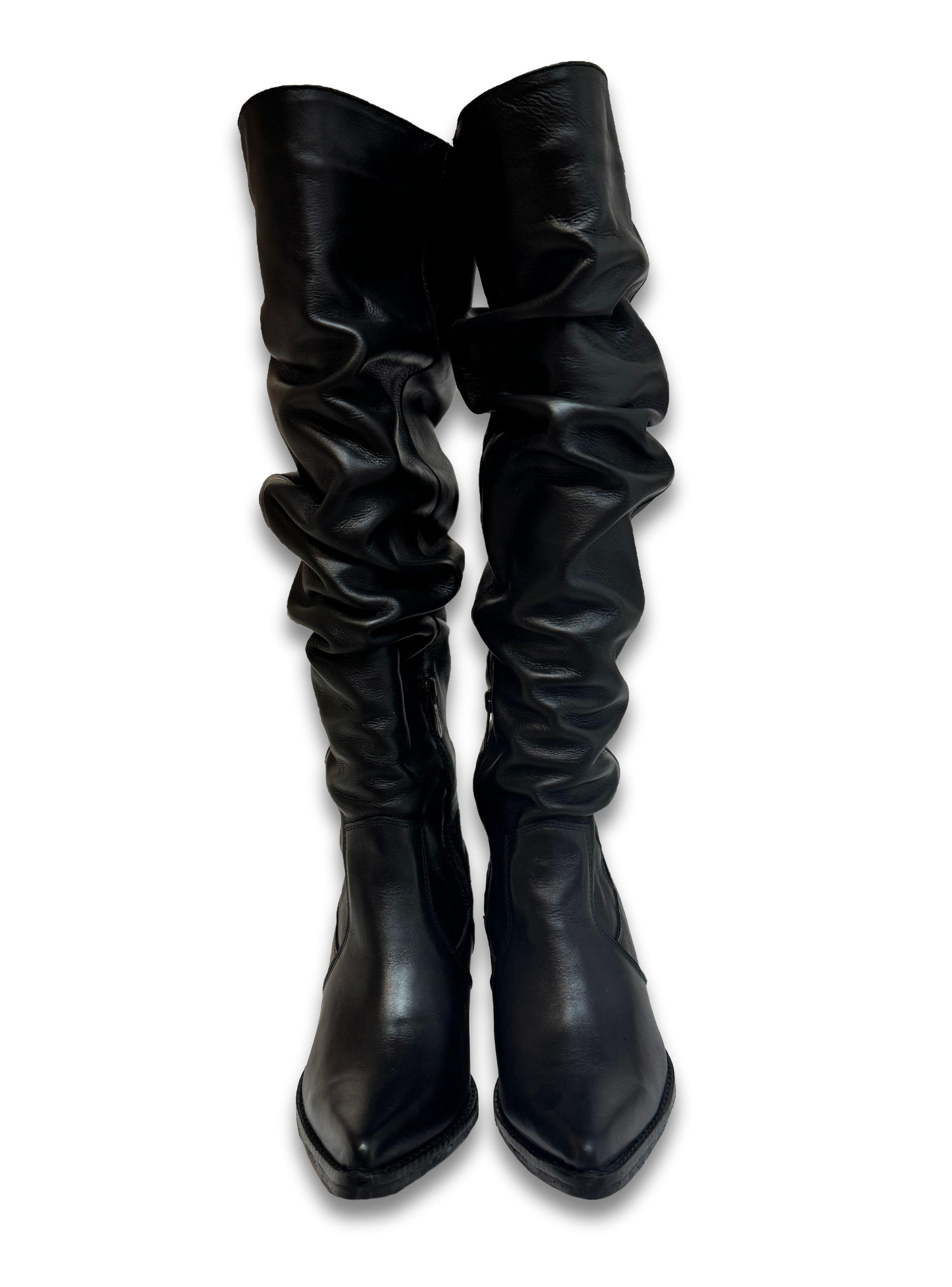 Bota Anais Negro Exotica-2