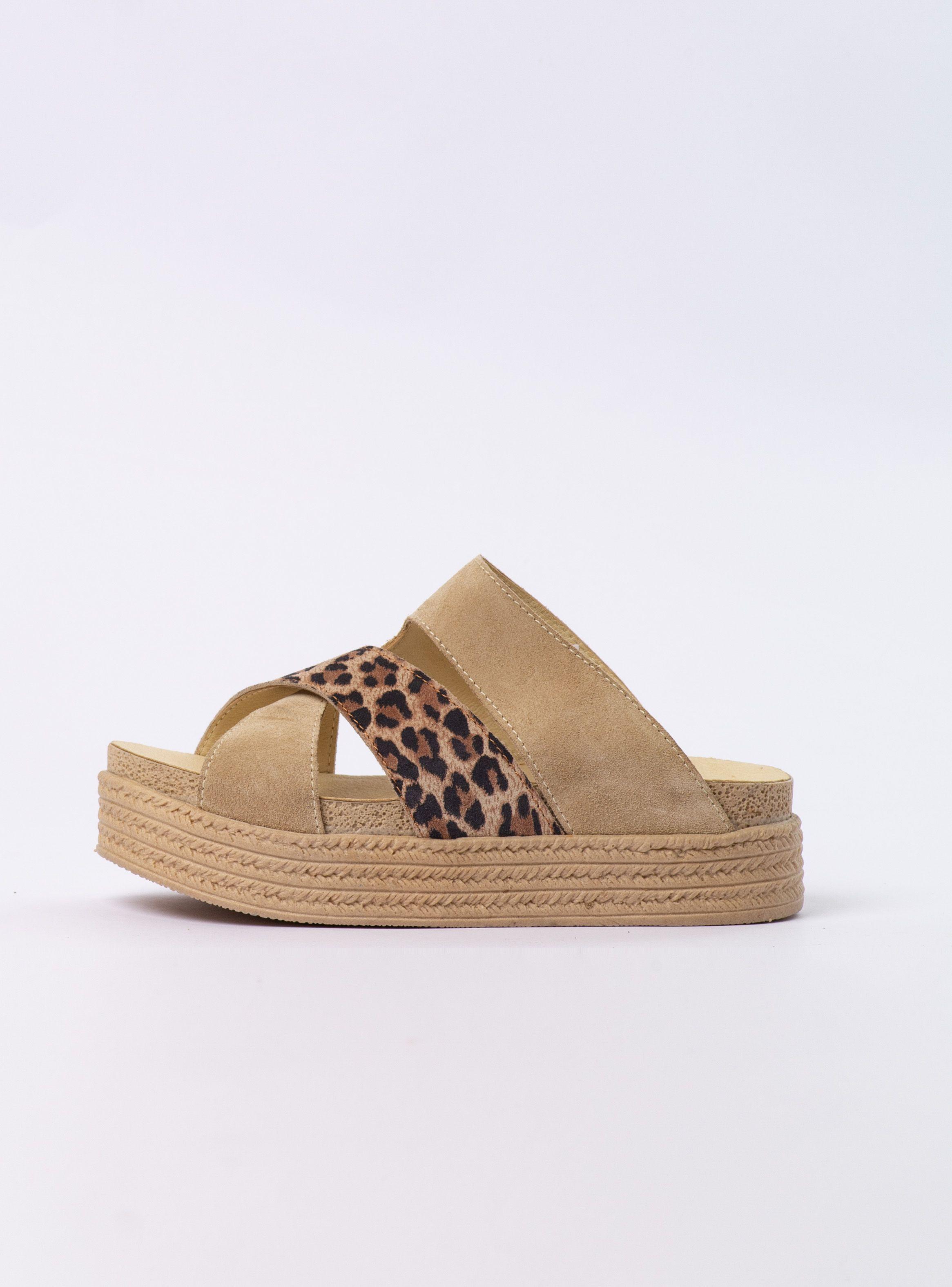 Sandalia Afra Reno Arena Animal Print Exotica-4