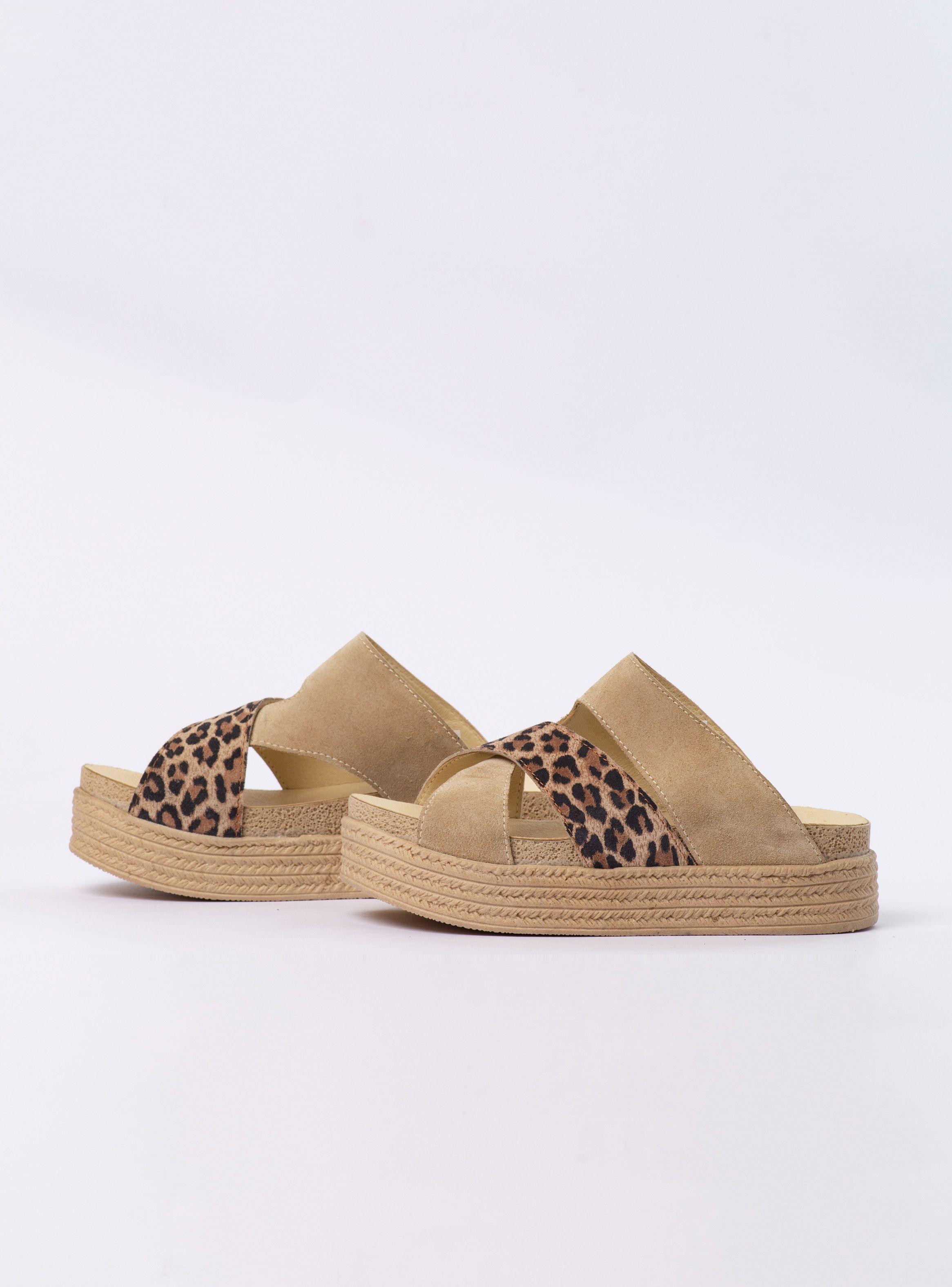 Sandalia Afra Reno Arena Animal Print Exotica-5