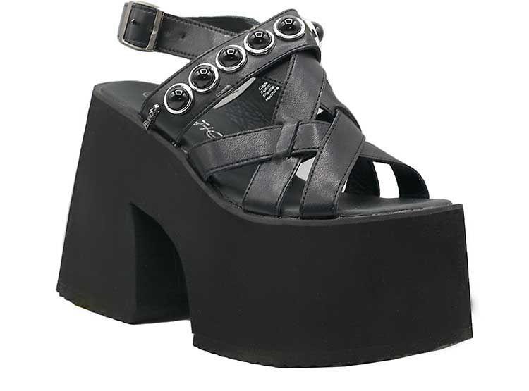 Sandalias Kim Negro Exotica-2