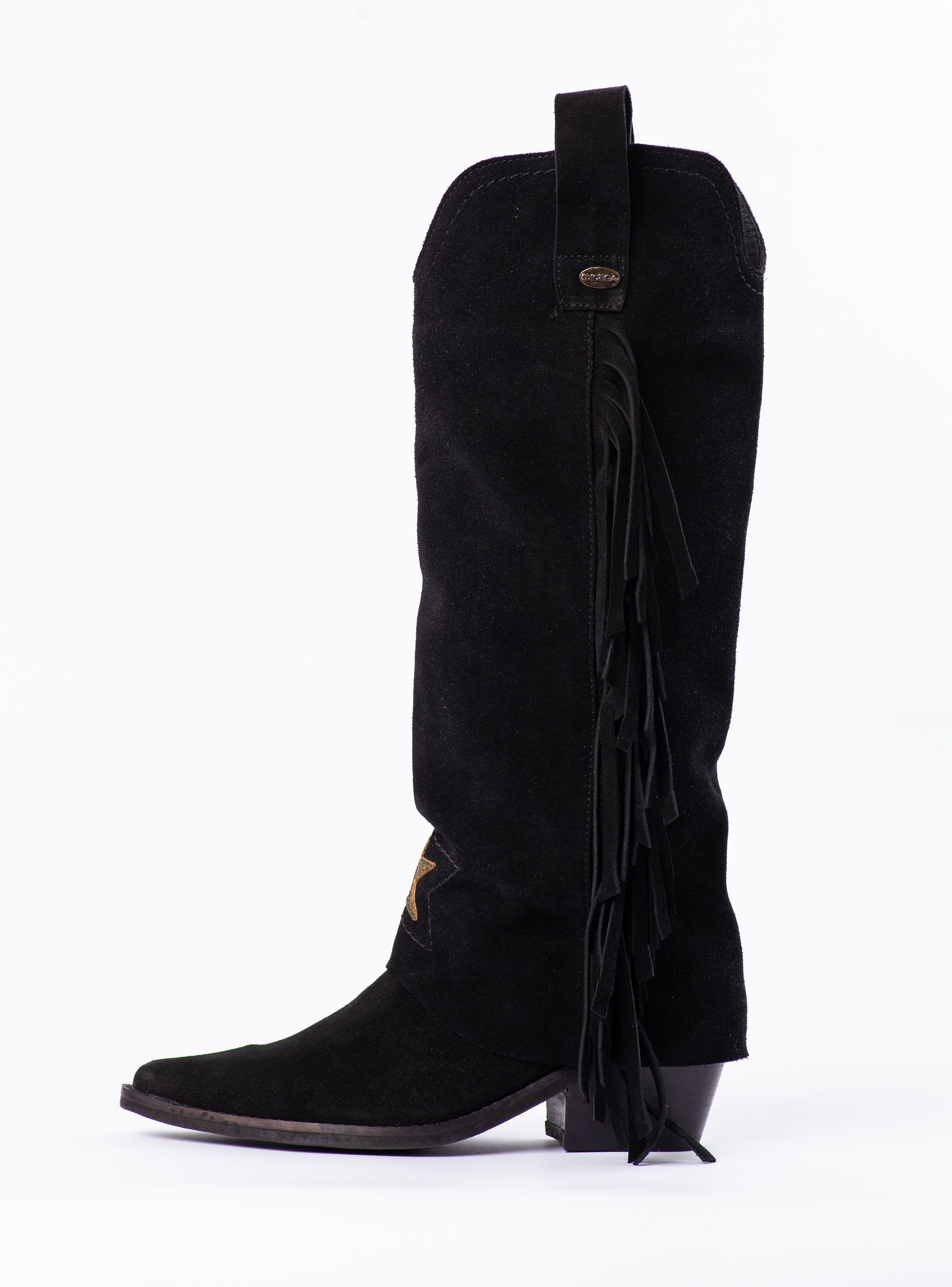 Bota Angela Reno Negro -5