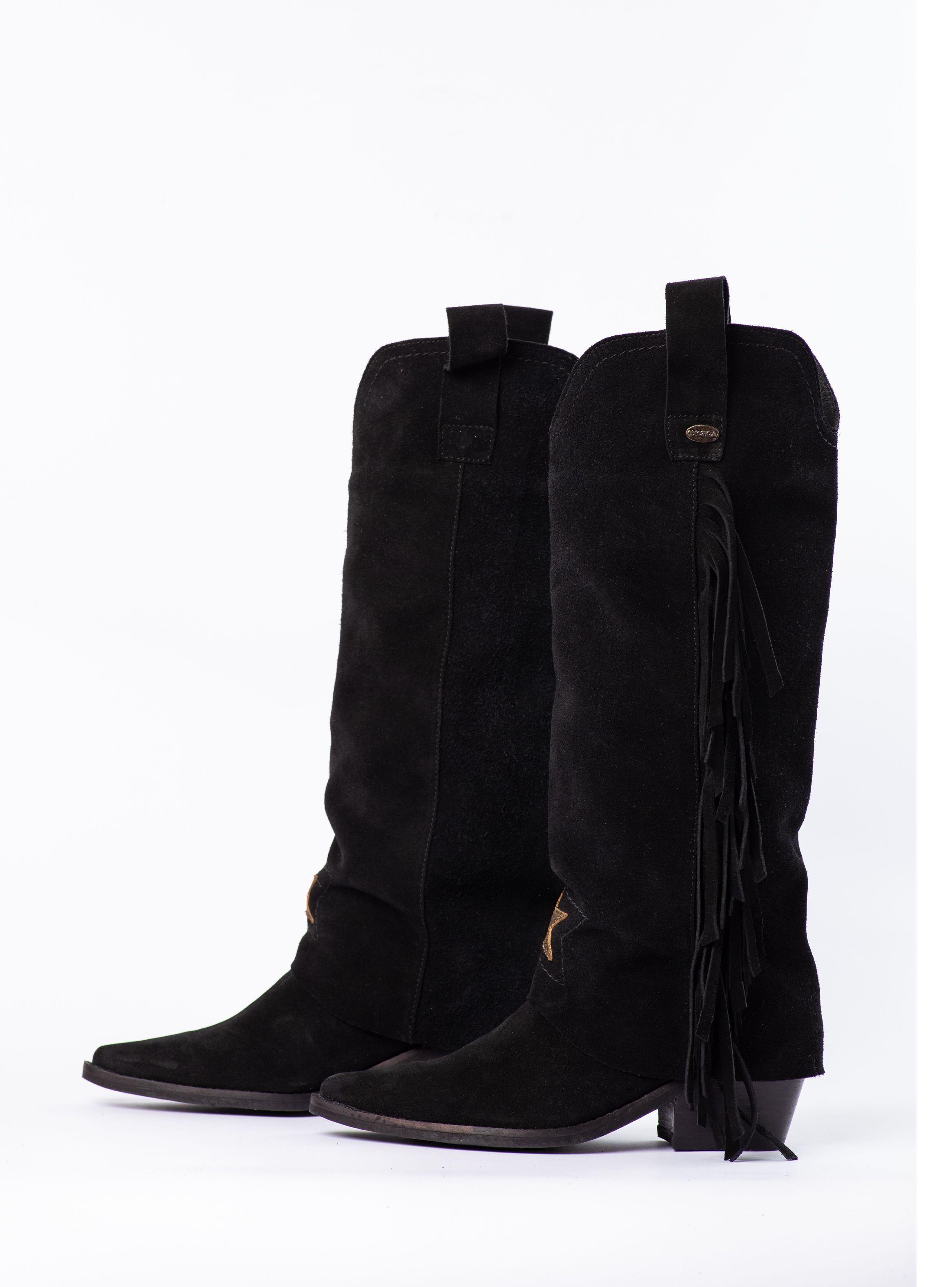 Bota Angela Reno Negro -6
