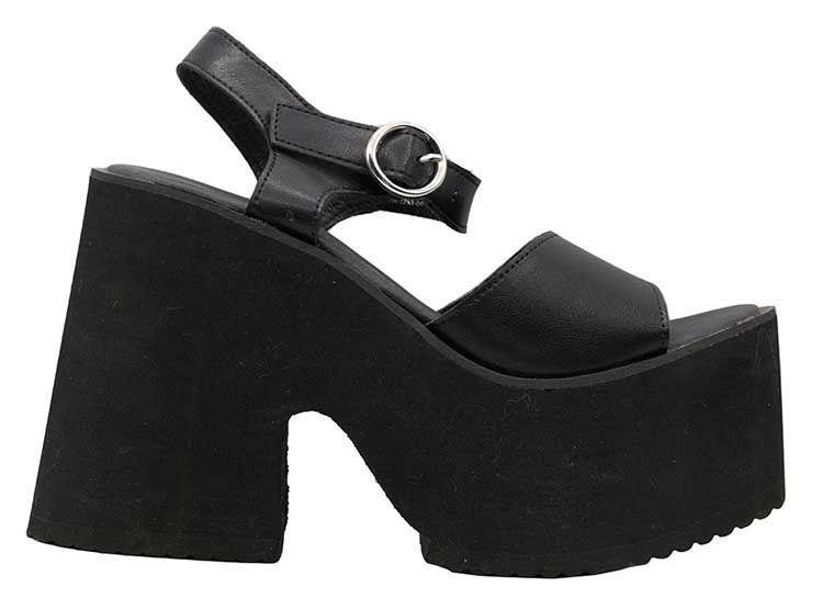 Sandalias Estrella Negro Exotica-1